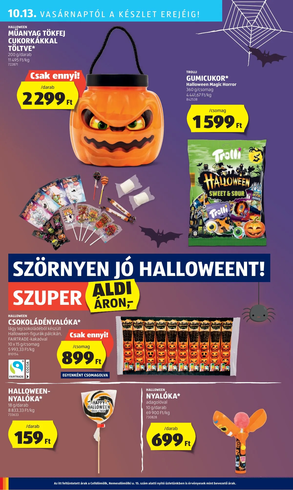 Aldi akciós újság 10.10–10.16 – 40. oldal
