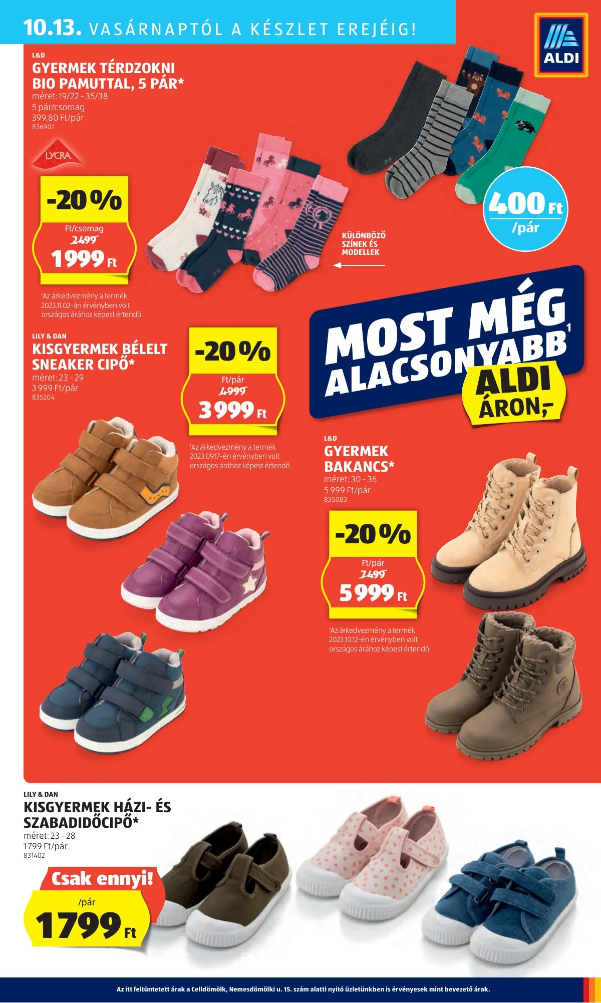 Aldi akciós újság 10.10–10.16 – 47. oldal