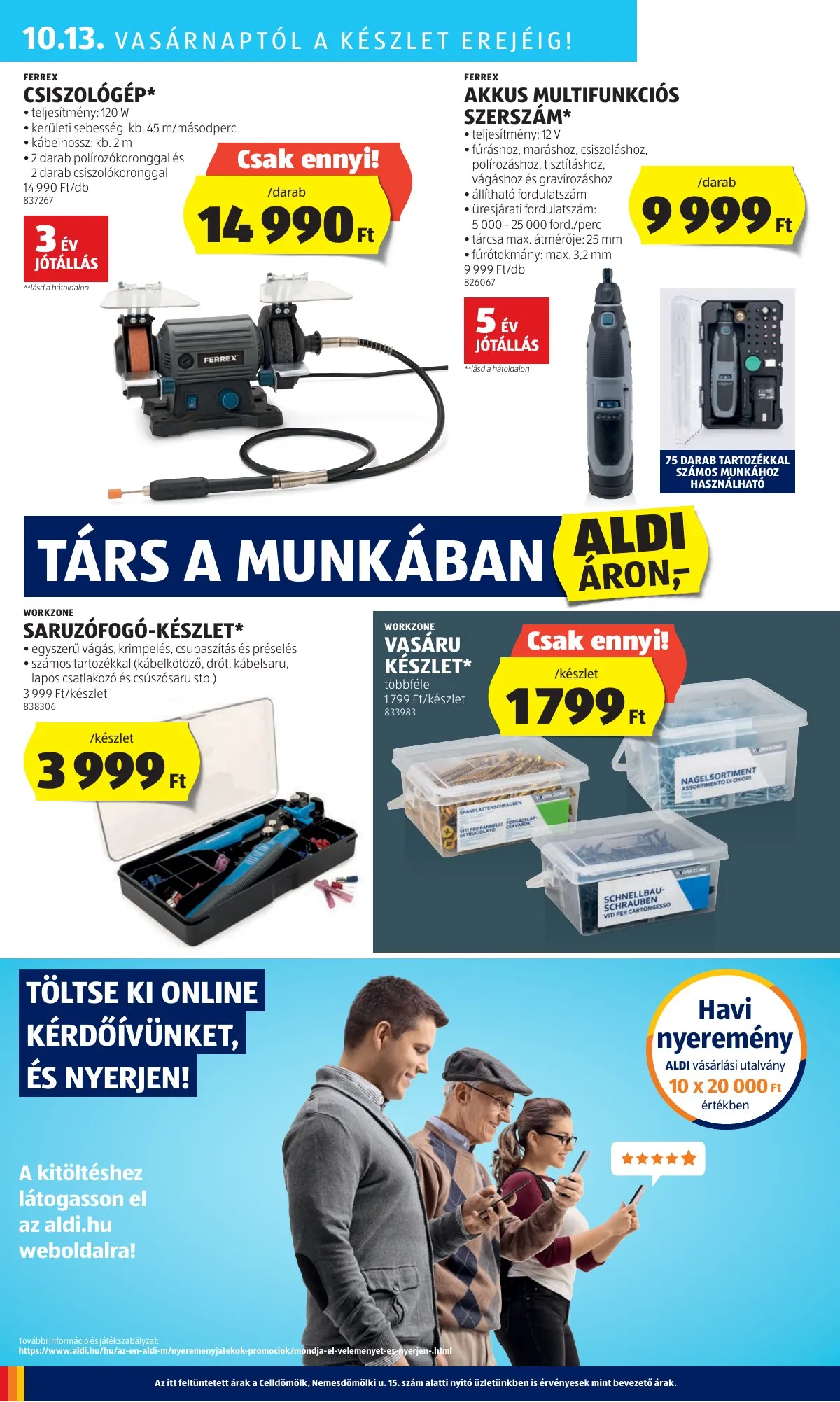 Aldi akciós újság 10.10–10.16 – 48. oldal