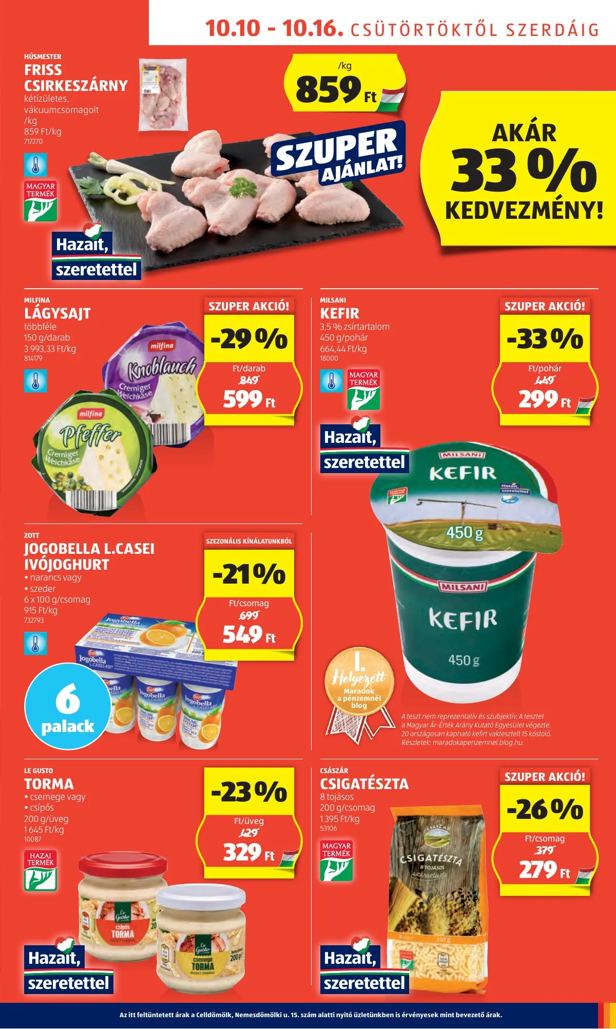 Aldi akciós újság 10.10–10.16 – 5. oldal