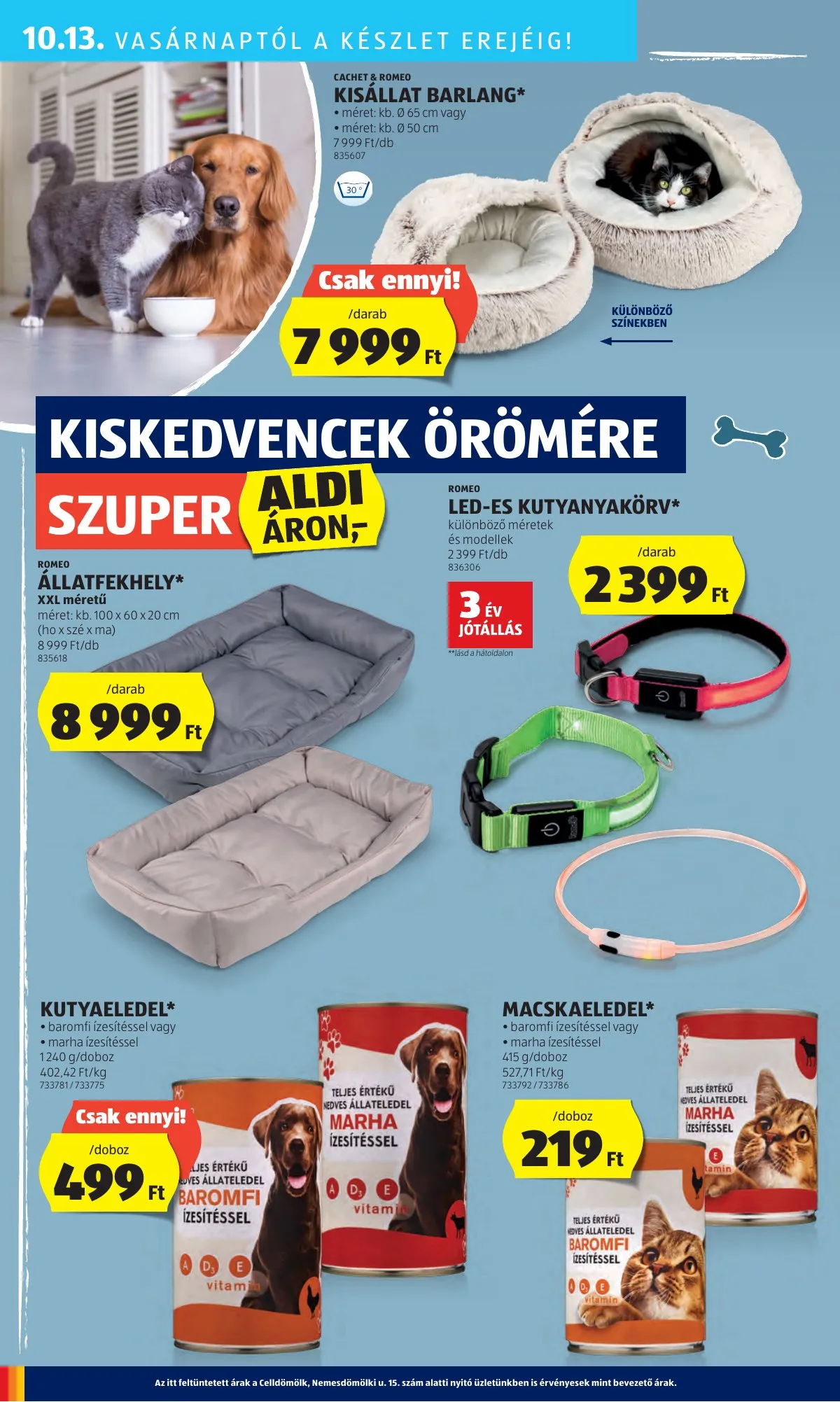 Aldi akciós újság 10.10–10.16 – 50. oldal