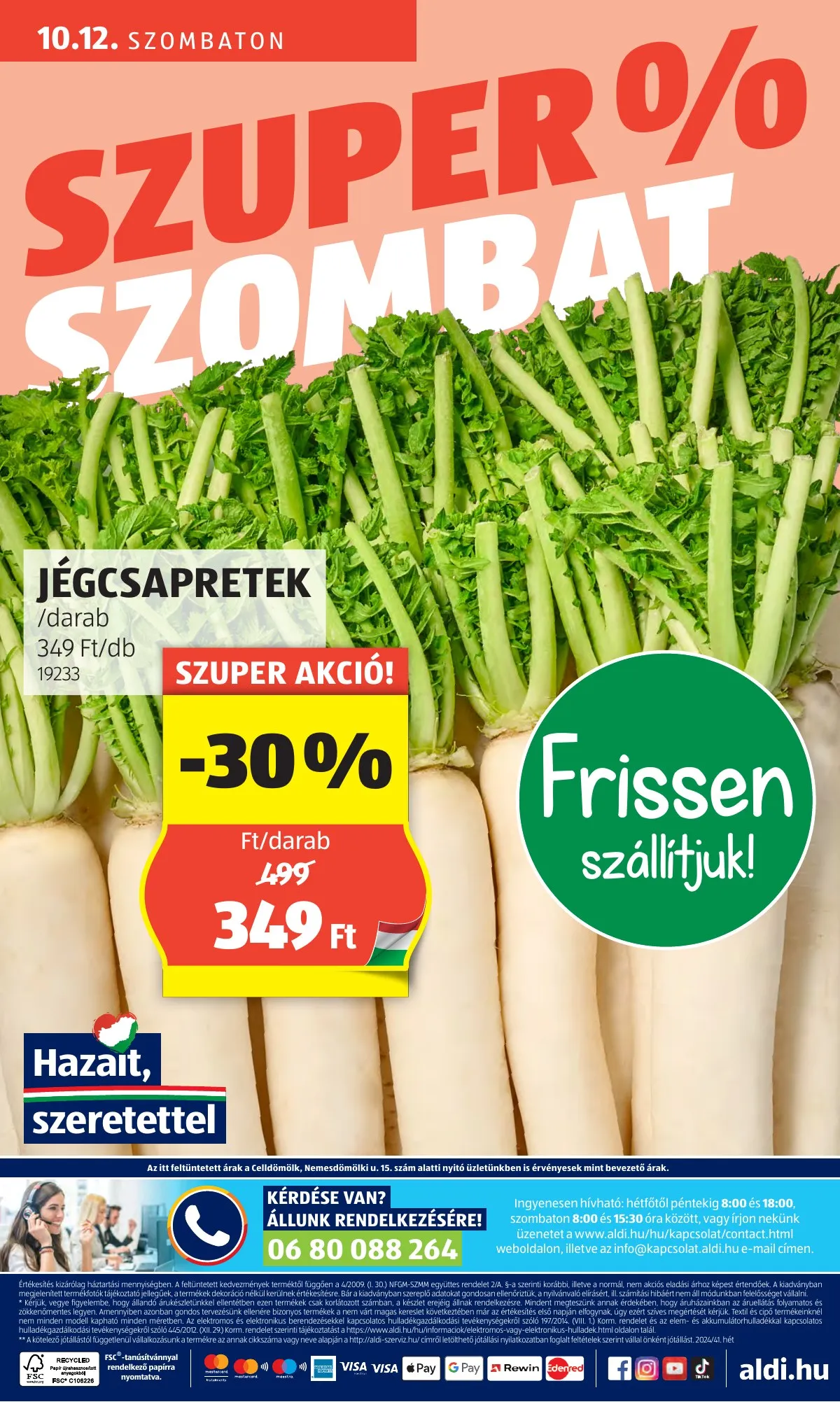 Aldi akciós újság 10.10–10.16 – 56. oldal