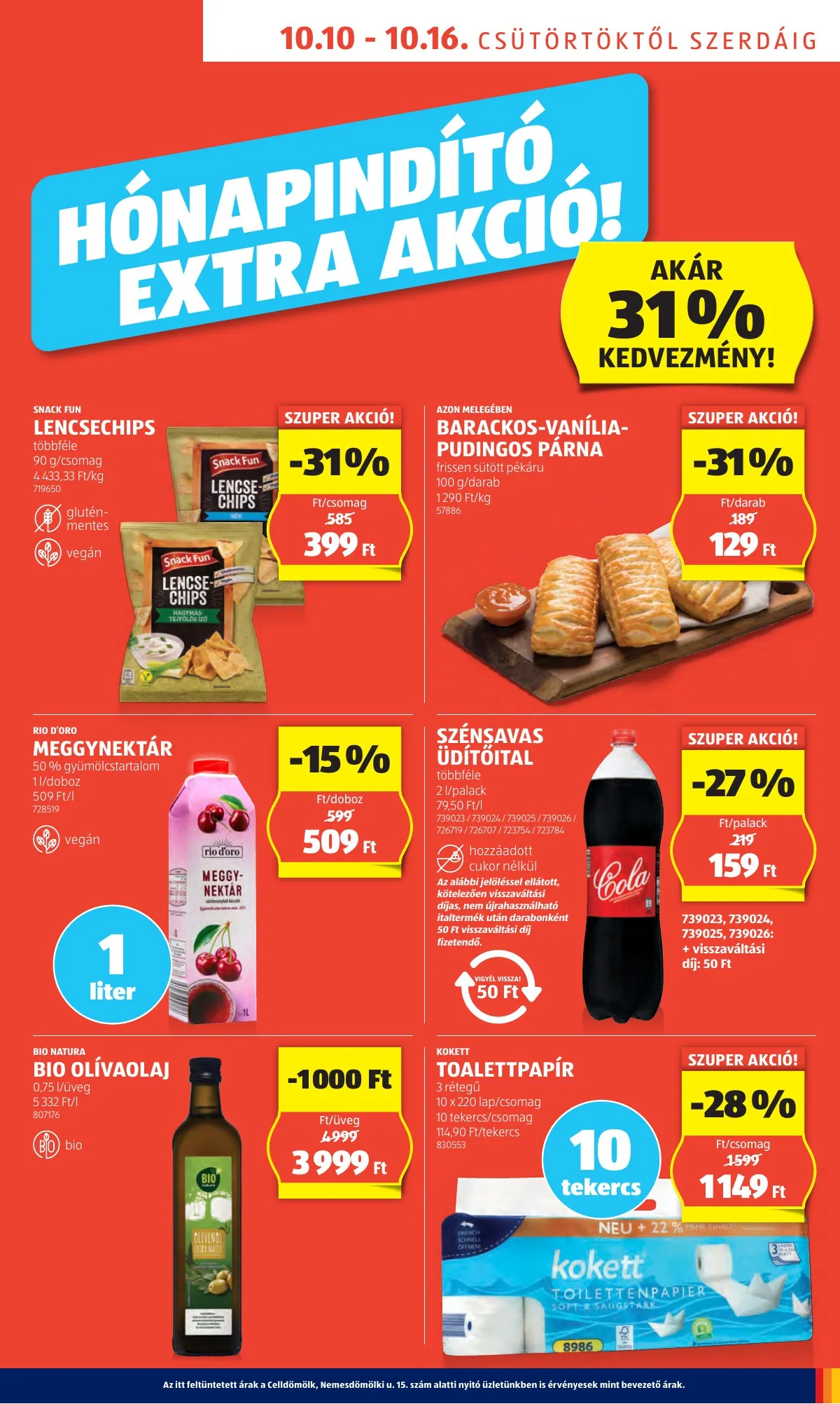 Aldi akciós újság 10.10–10.16 – 7. oldal
