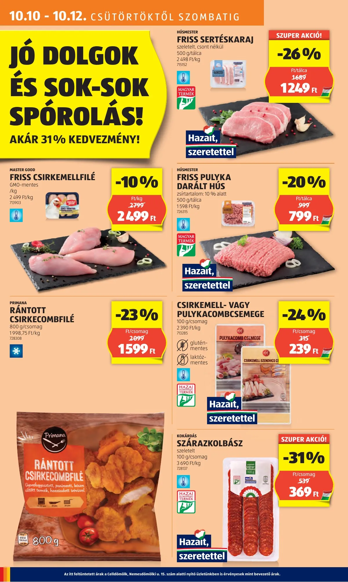 Aldi akciós újság 10.10–10.16 – 8. oldal