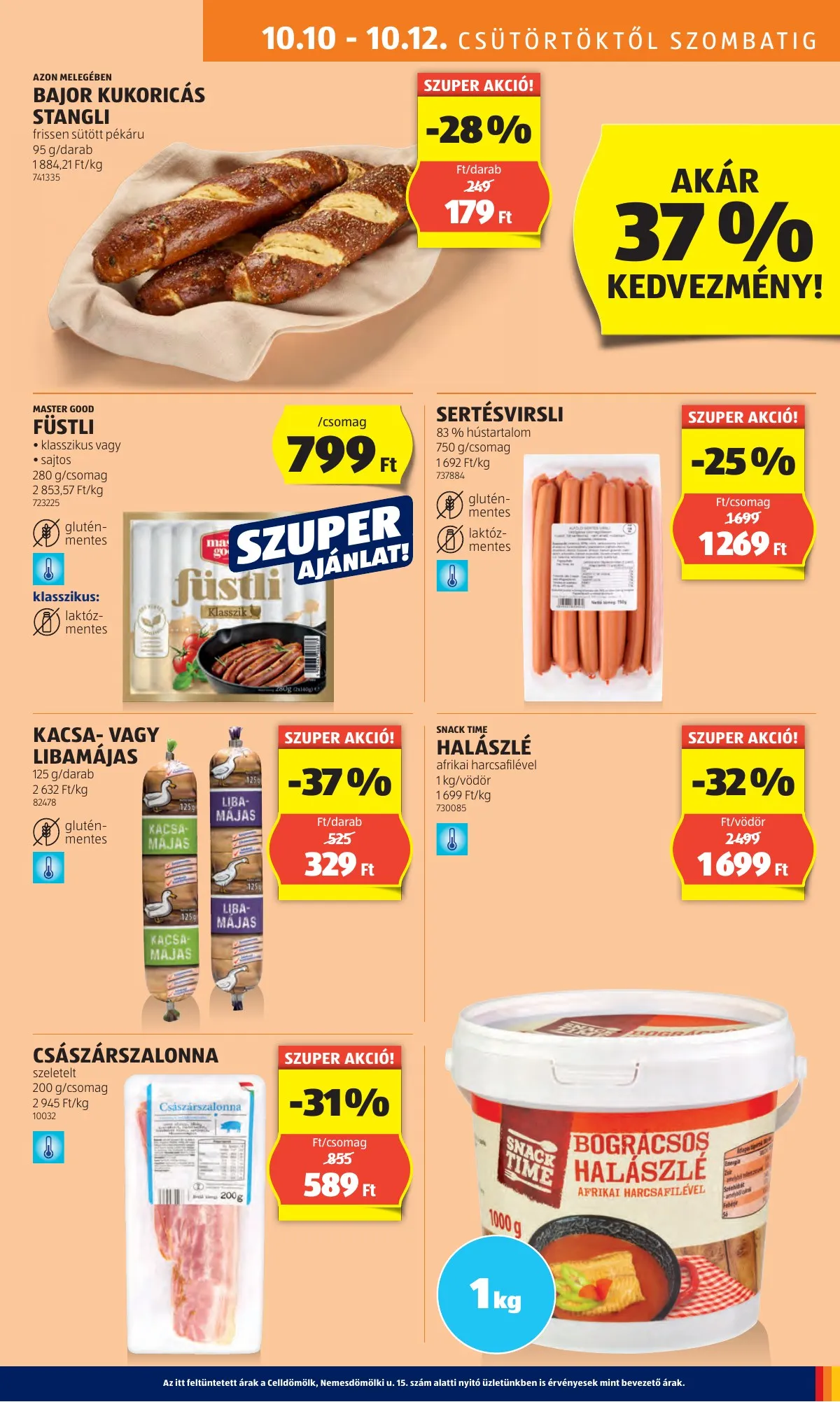 Aldi akciós újság 10.10–10.16 – 9. oldal