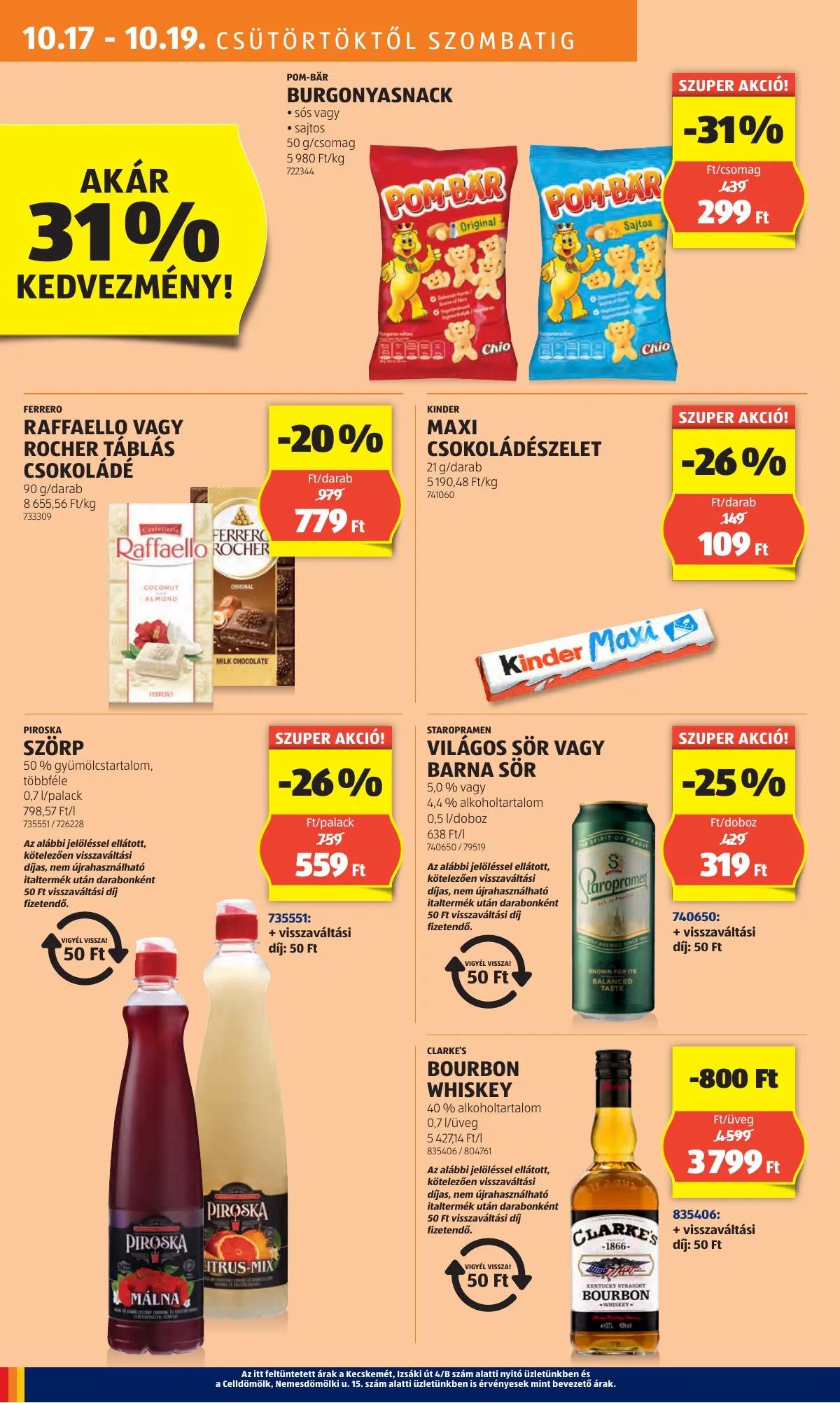 Aldi akciós újság 10.17–10.22 – 10. oldal