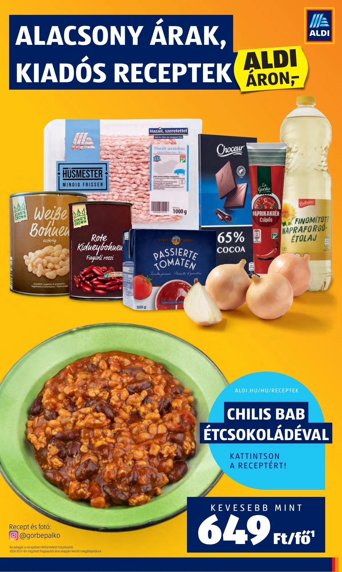 Aldi akciós újság 10.17–10.22 – 13. oldal