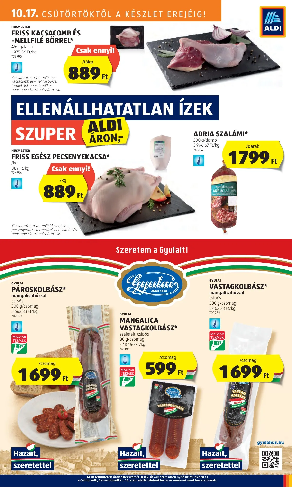 Aldi akciós újság 10.17–10.22 – 15. oldal