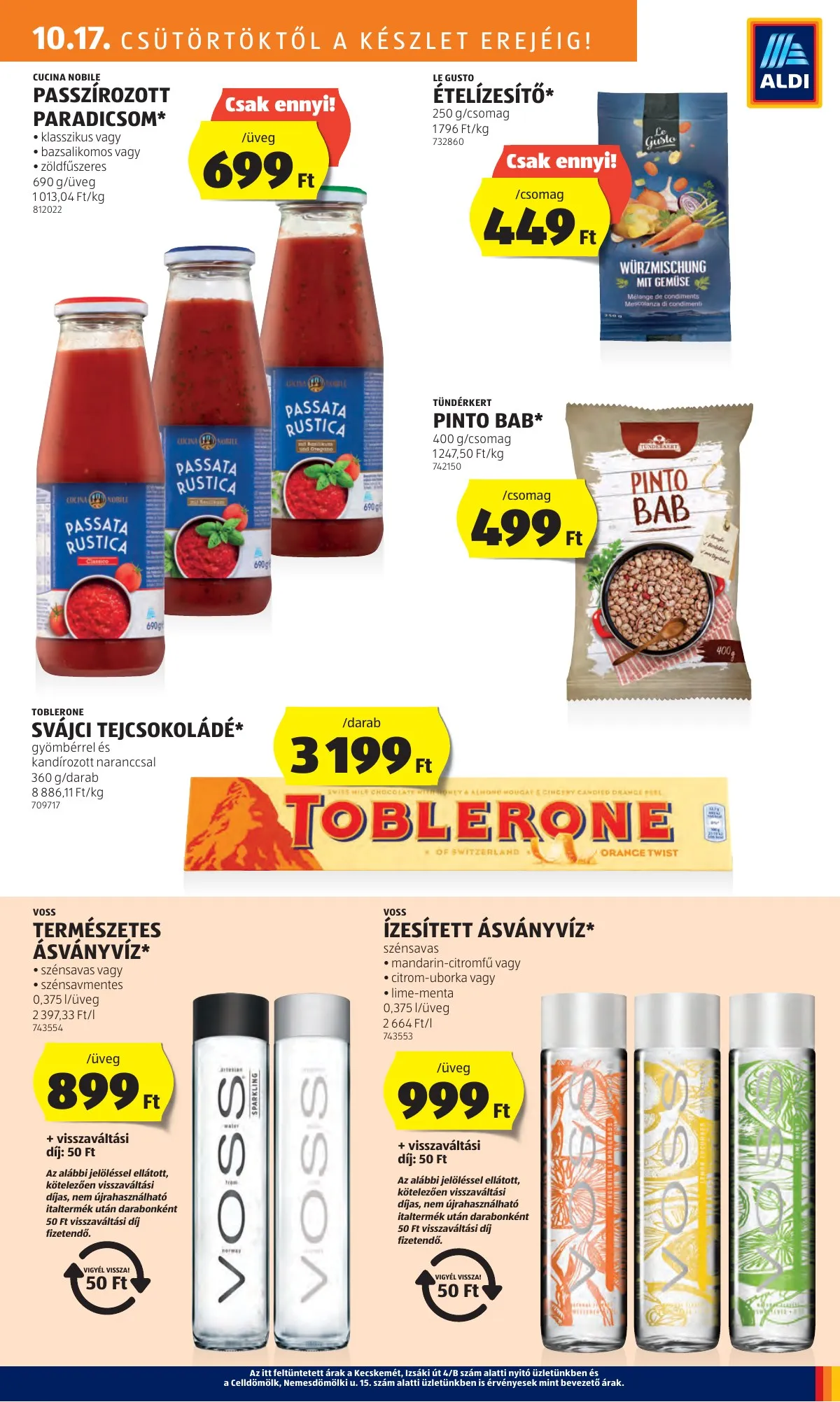Aldi akciós újság 10.17–10.22 – 17. oldal