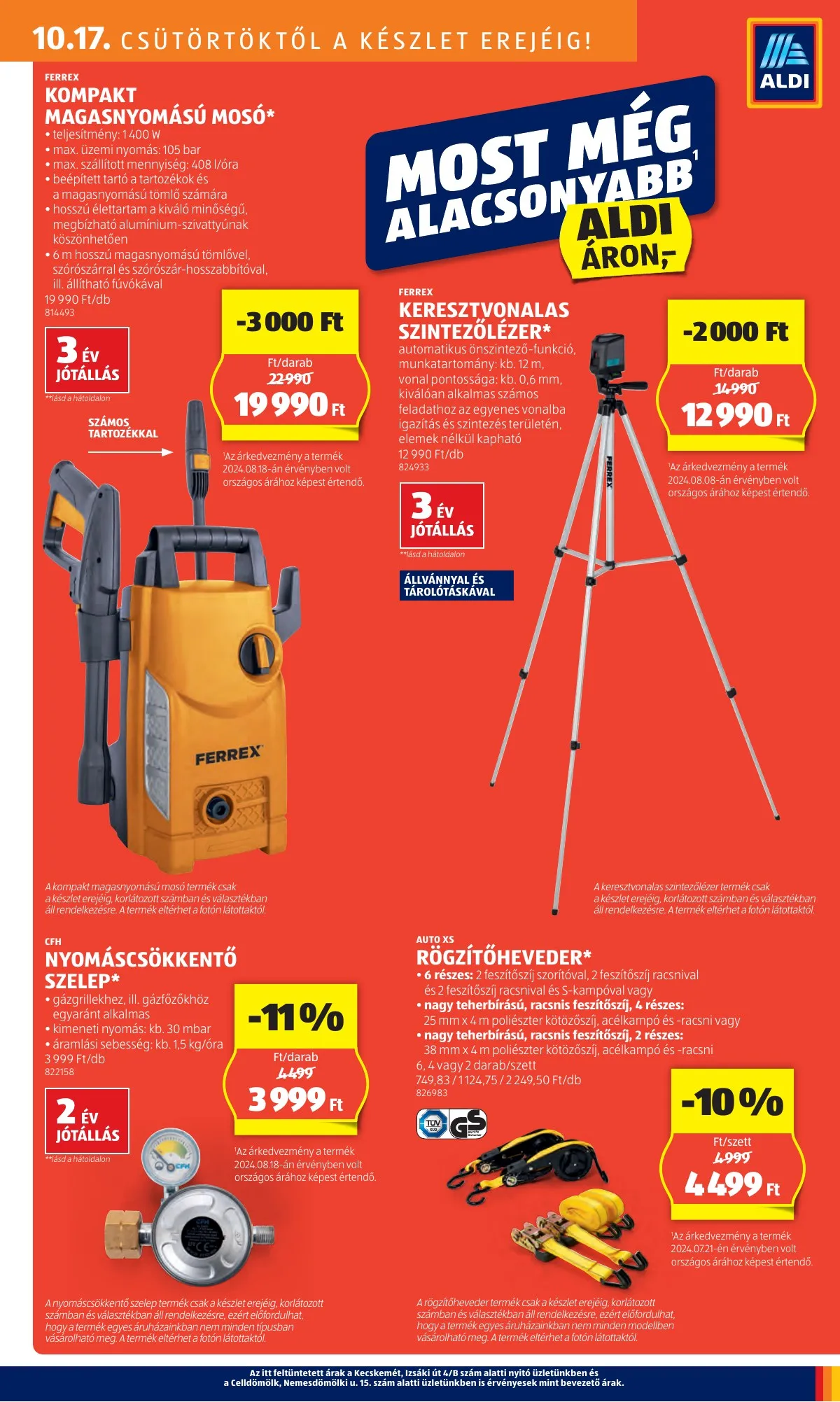 Aldi akciós újság 10.17–10.22 – 25. oldal