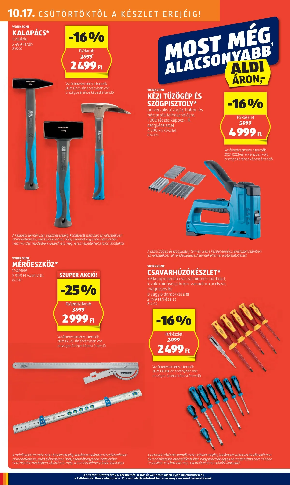 Aldi akciós újság 10.17–10.22 – 26. oldal