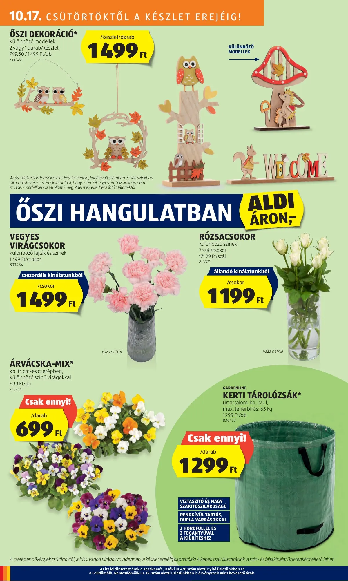 Aldi akciós újság 10.17–10.22 – 28. oldal