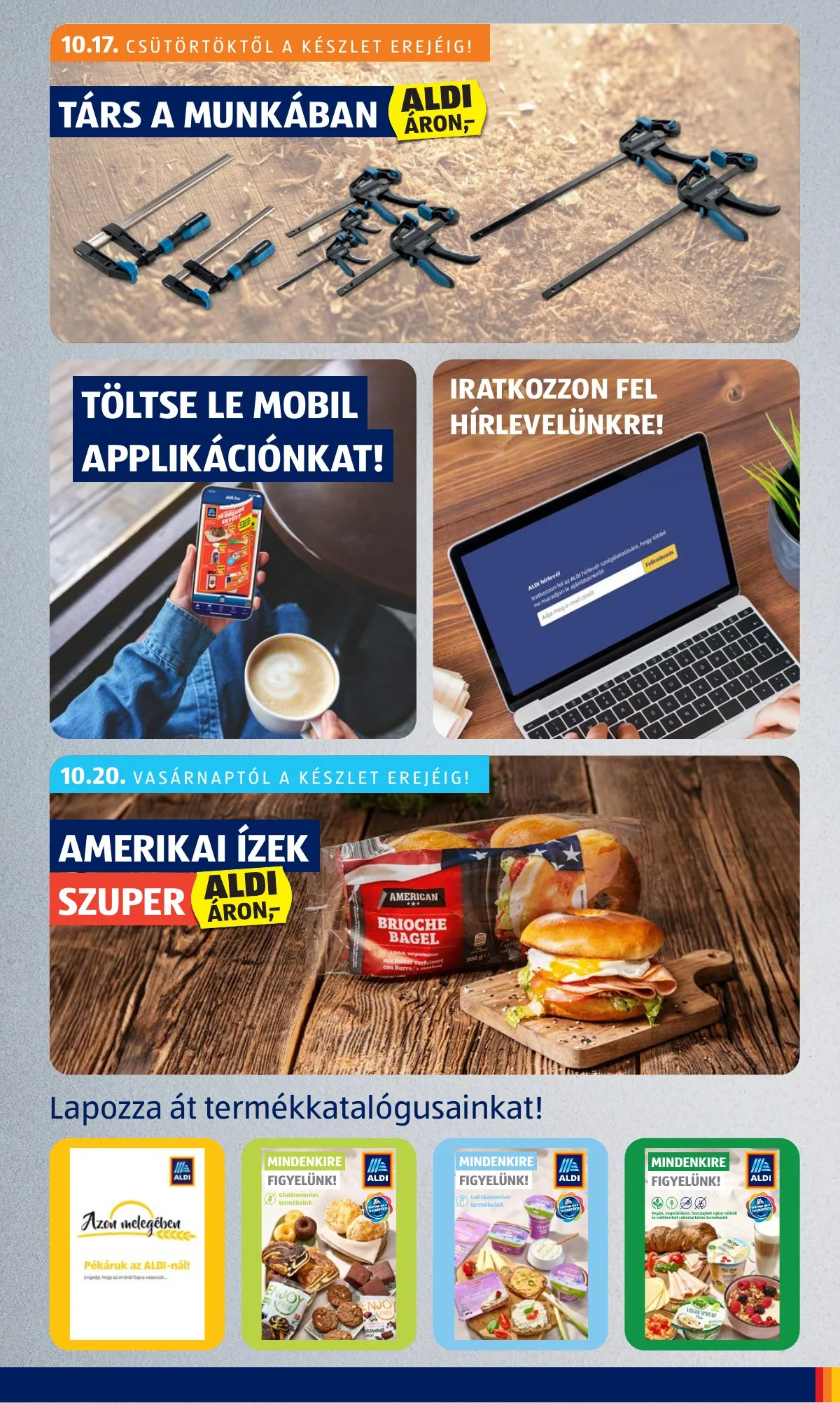 Aldi akciós újság 10.17–10.22 – 3. oldal
