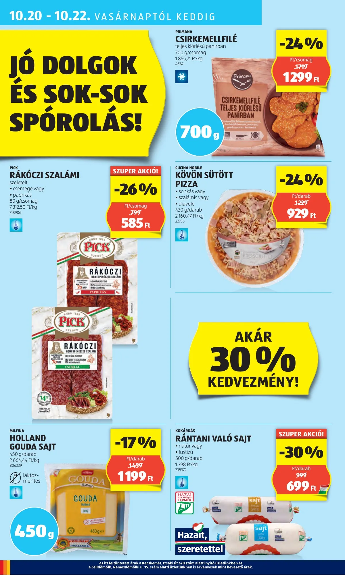 Aldi akciós újság 10.17–10.22 – 32. oldal