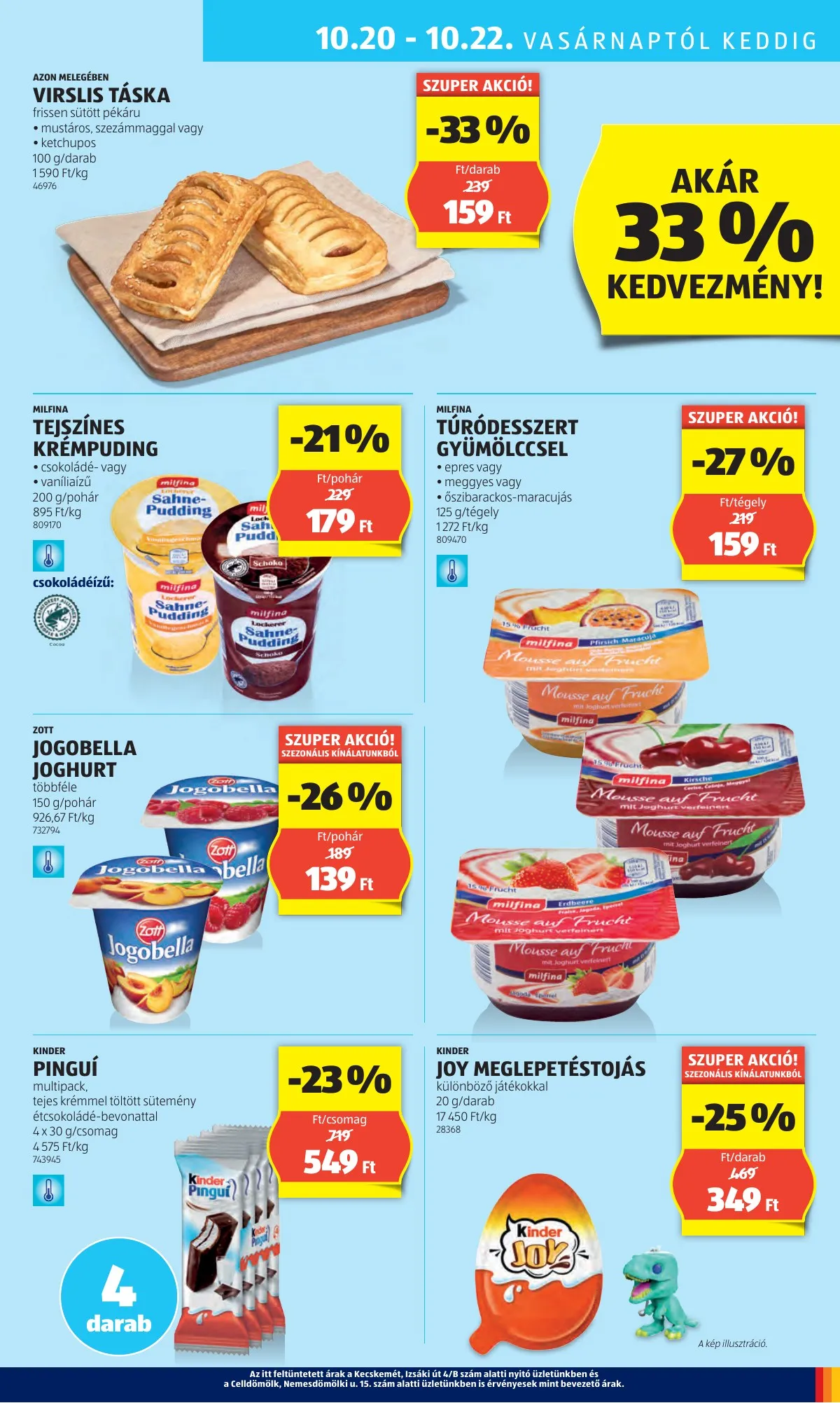 Aldi akciós újság 10.17–10.22 – 33. oldal