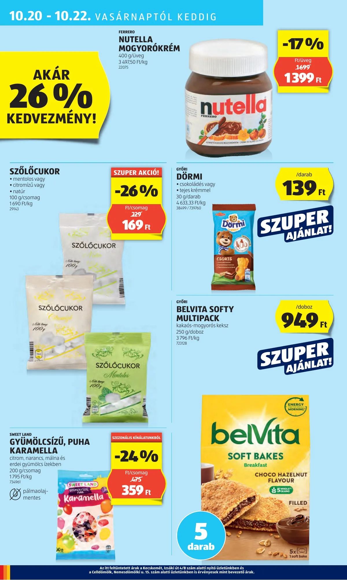 Aldi akciós újság 10.17–10.22 – 36. oldal