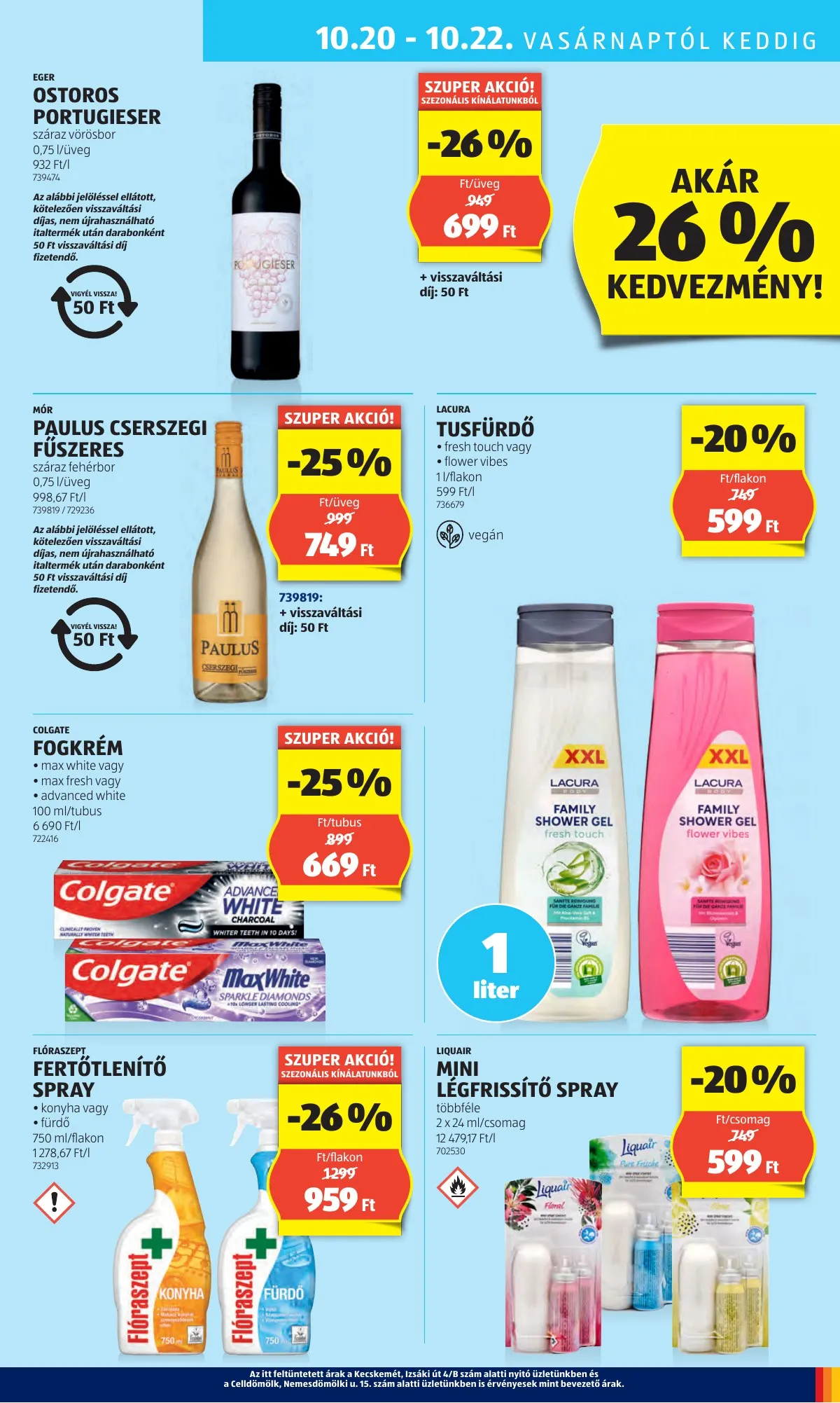 Aldi akciós újság 10.17–10.22 – 37. oldal