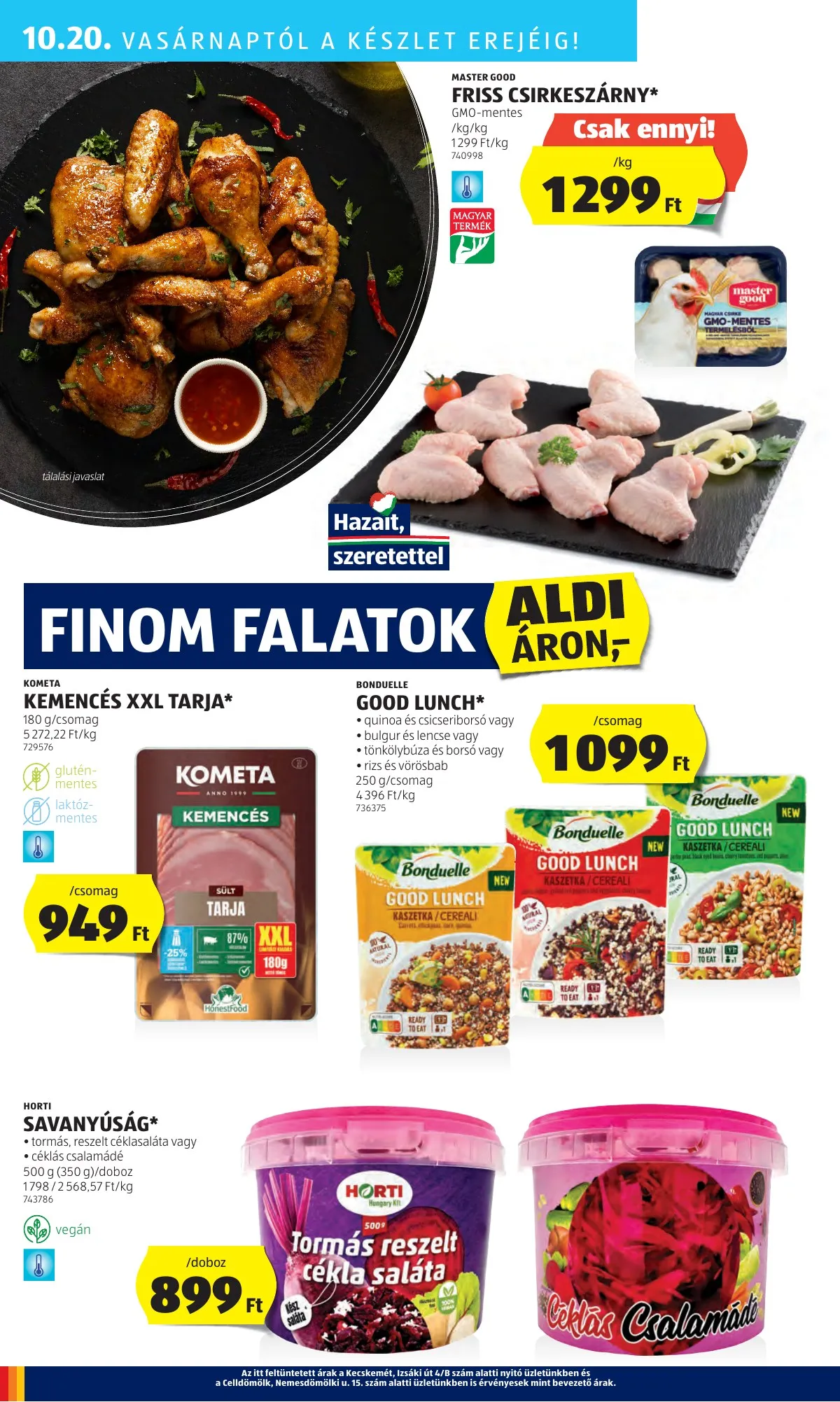 Aldi akciós újság 10.17–10.22 – 38. oldal