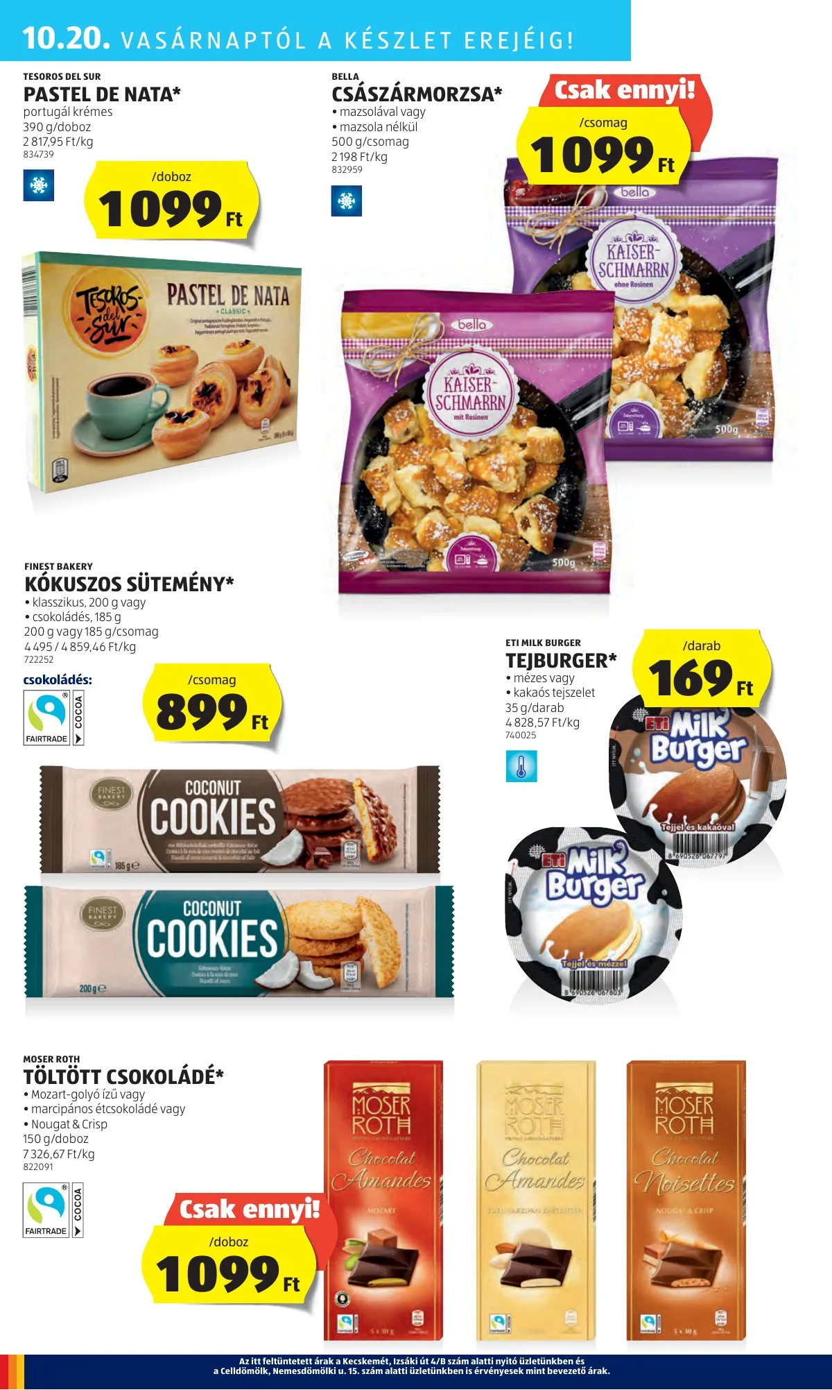 Aldi akciós újság 10.17–10.22 – 40. oldal