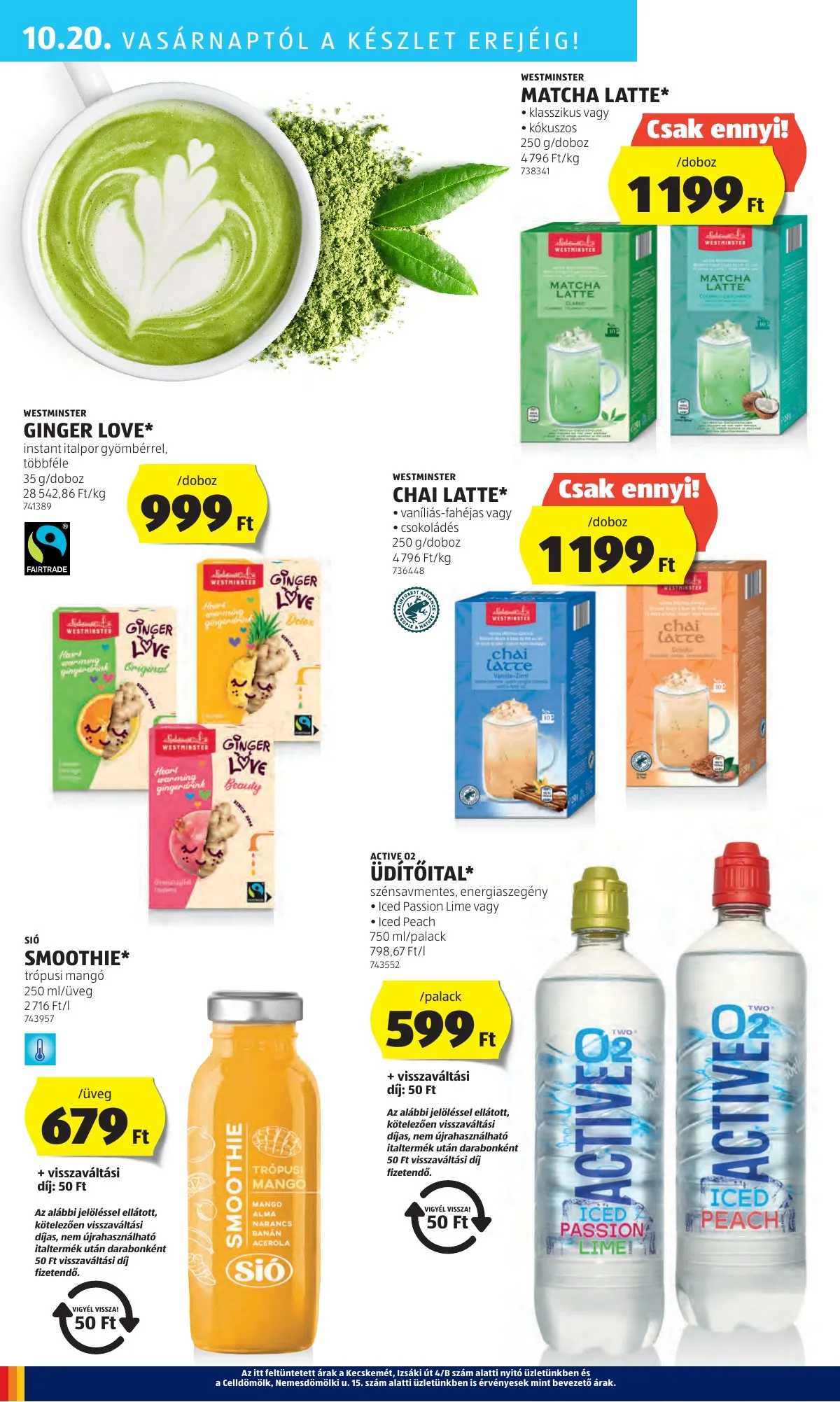 Aldi akciós újság 10.17–10.22 – 42. oldal