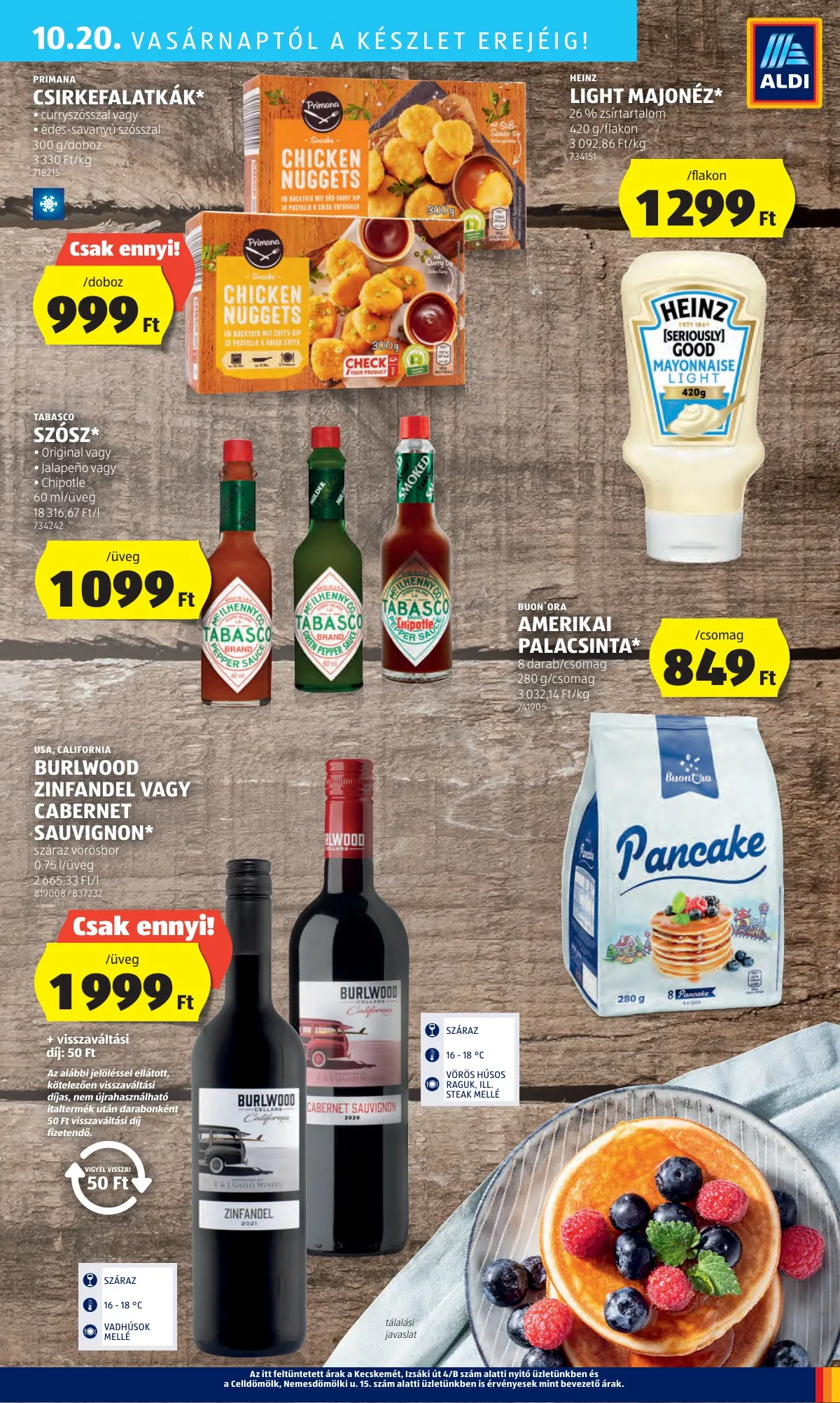 Aldi akciós újság 10.17–10.22 – 45. oldal