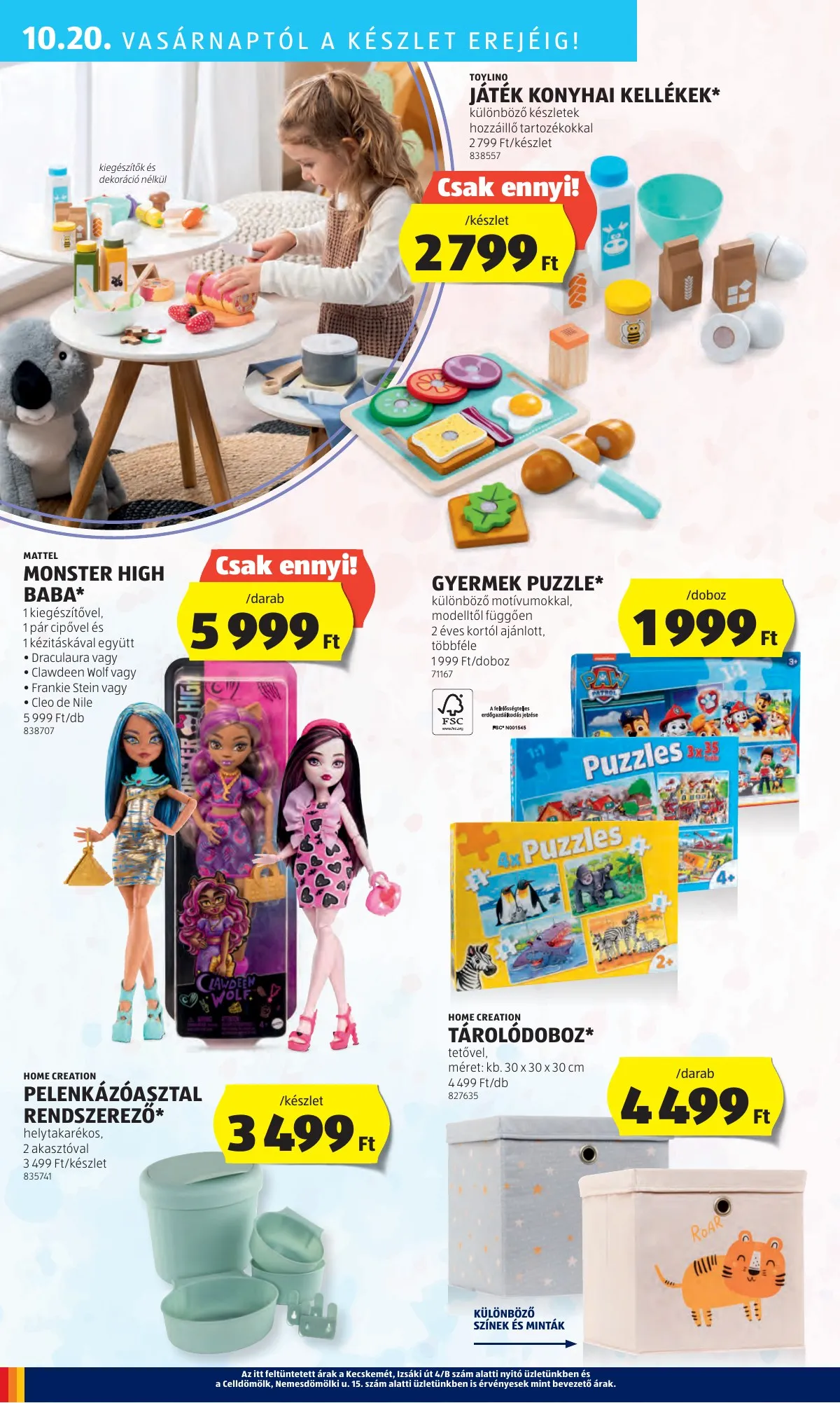 Aldi akciós újság 10.17–10.22 – 48. oldal