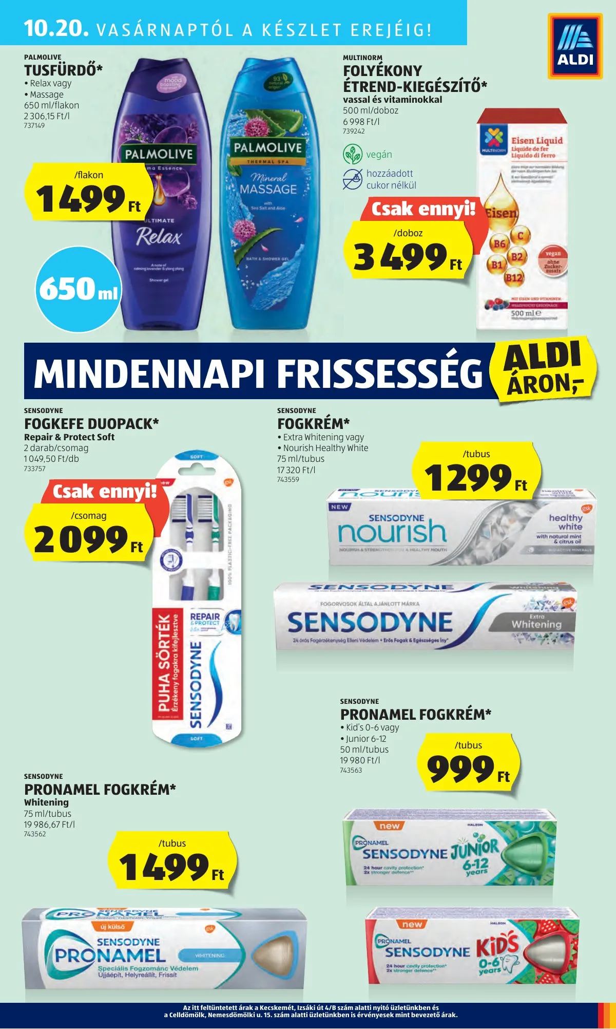 Aldi akciós újság 10.17–10.22 – 49. oldal