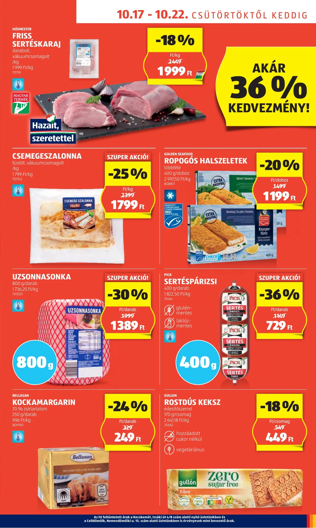 Aldi akciós újság 10.17–10.22 – 5. oldal