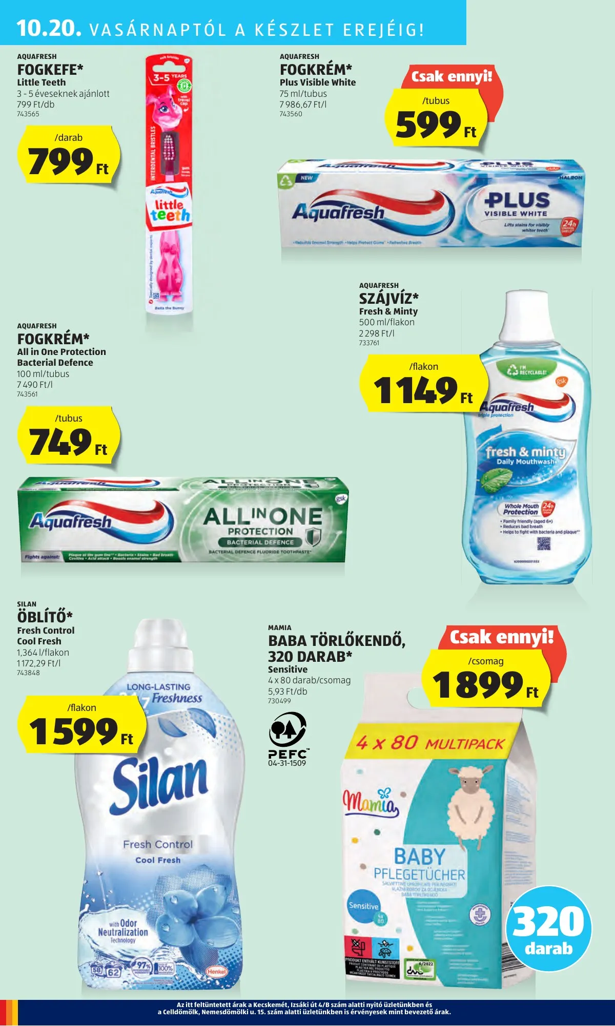 Aldi akciós újság 10.17–10.22 – 50. oldal