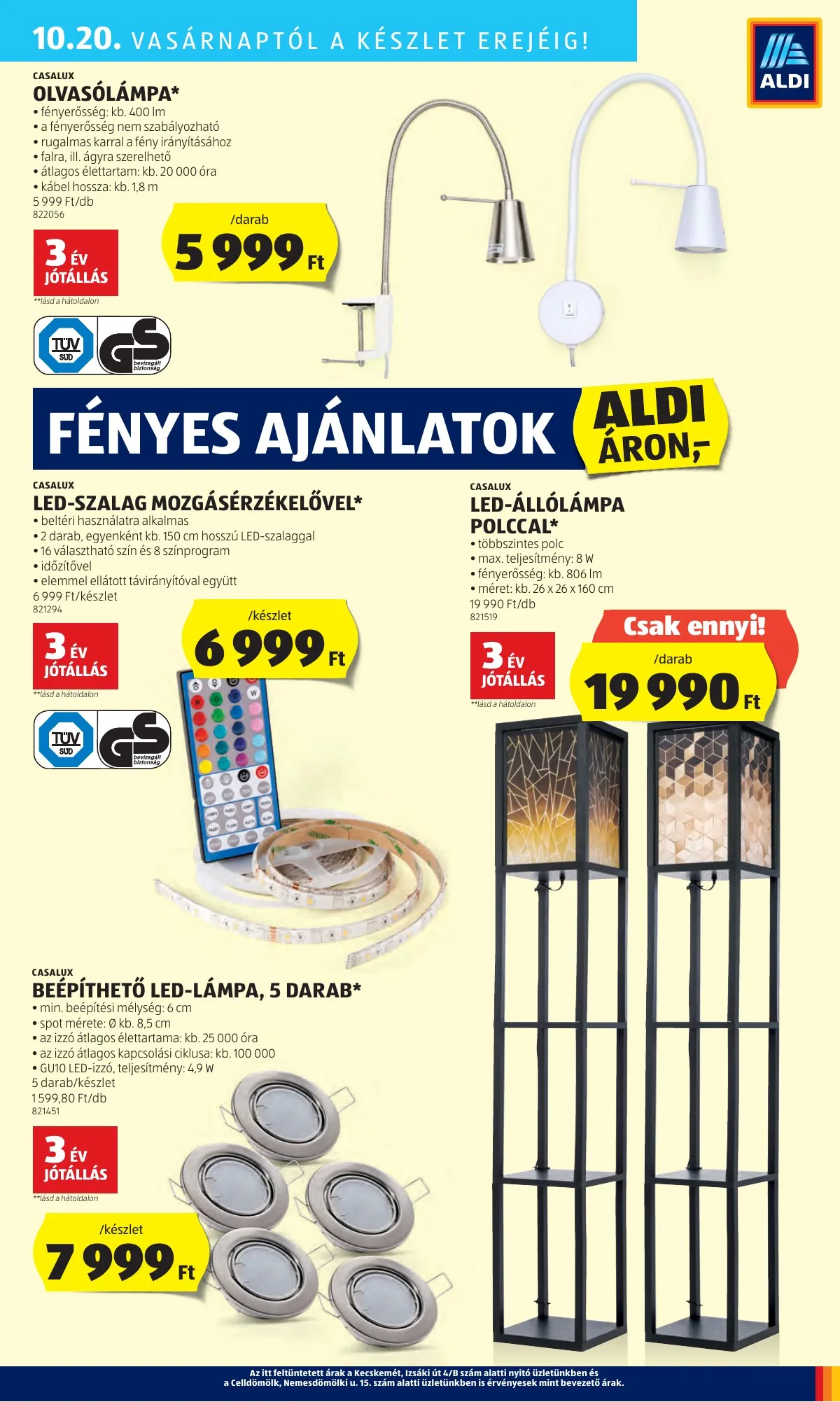 Aldi akciós újság 10.17–10.22 – 51. oldal