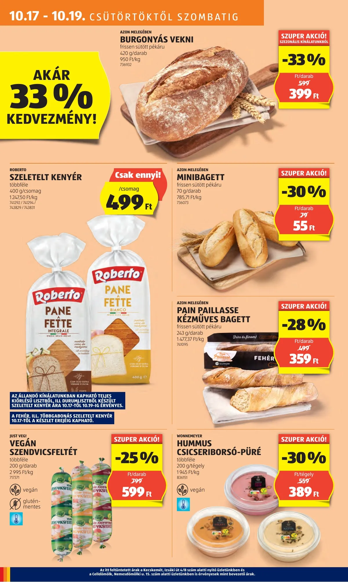 Aldi akciós újság 10.17–10.22 – 8. oldal