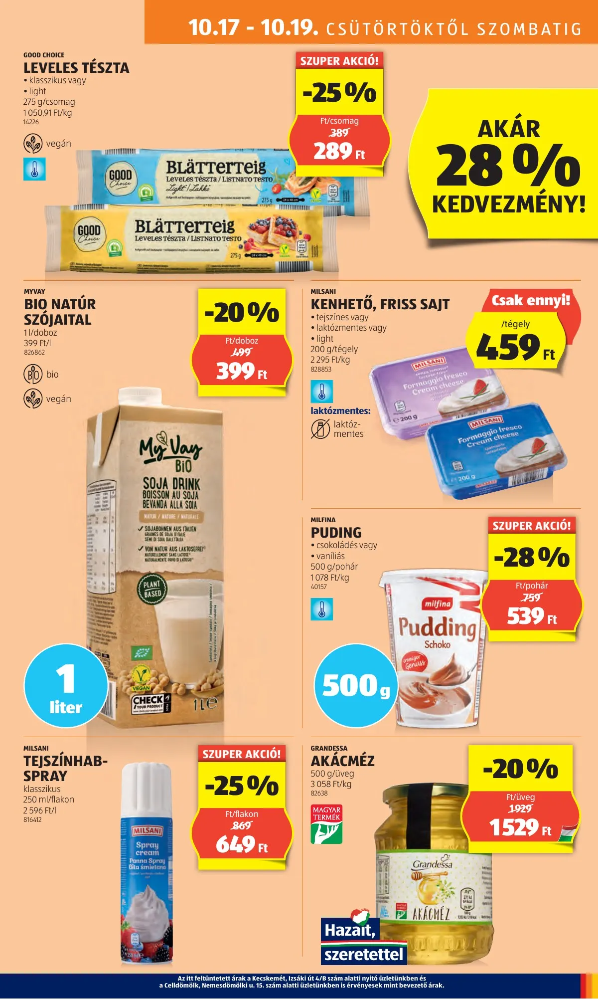 Aldi akciós újság 10.17–10.22 – 9. oldal