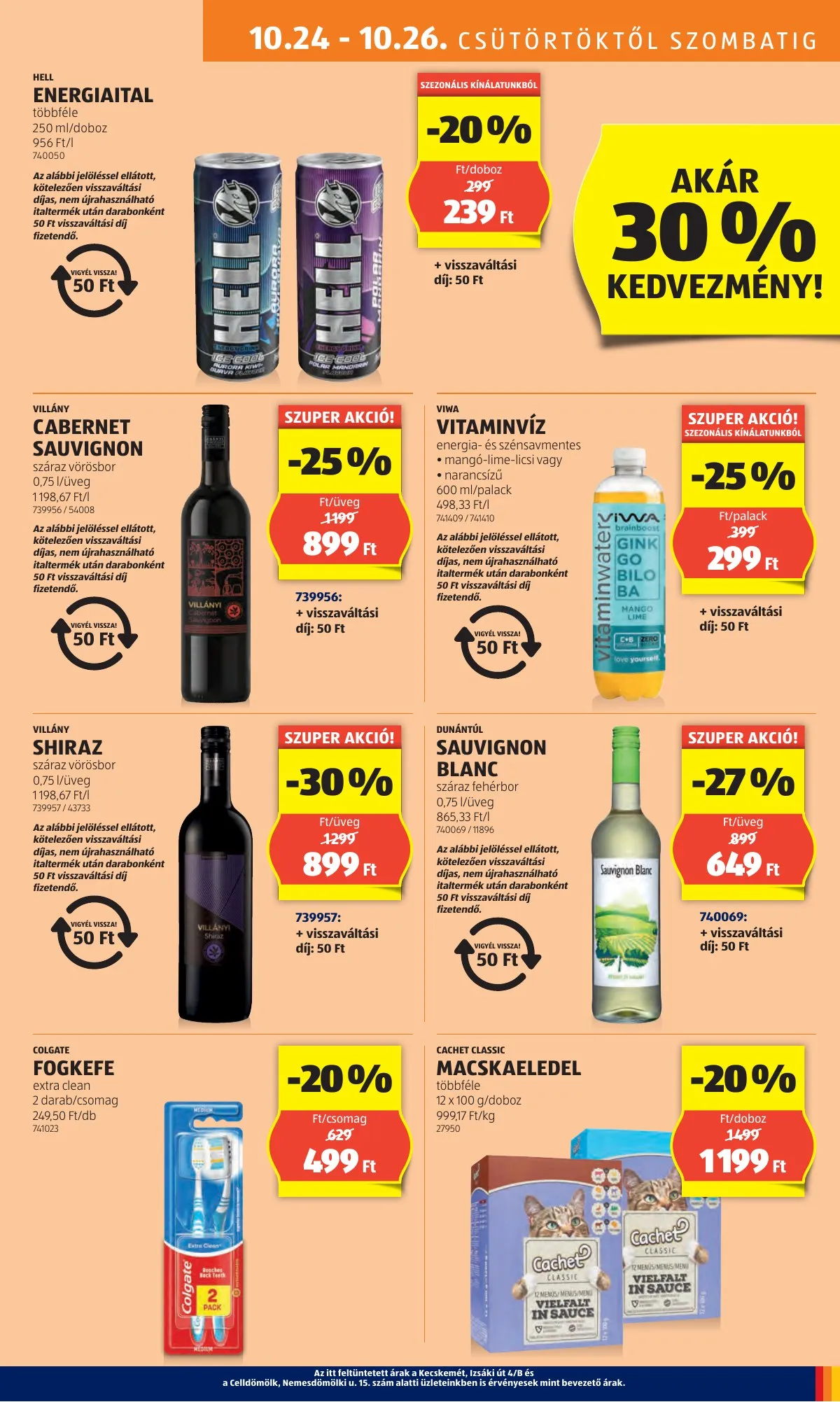 Aldi akciós újság 10.24–10.30 – 11. oldal