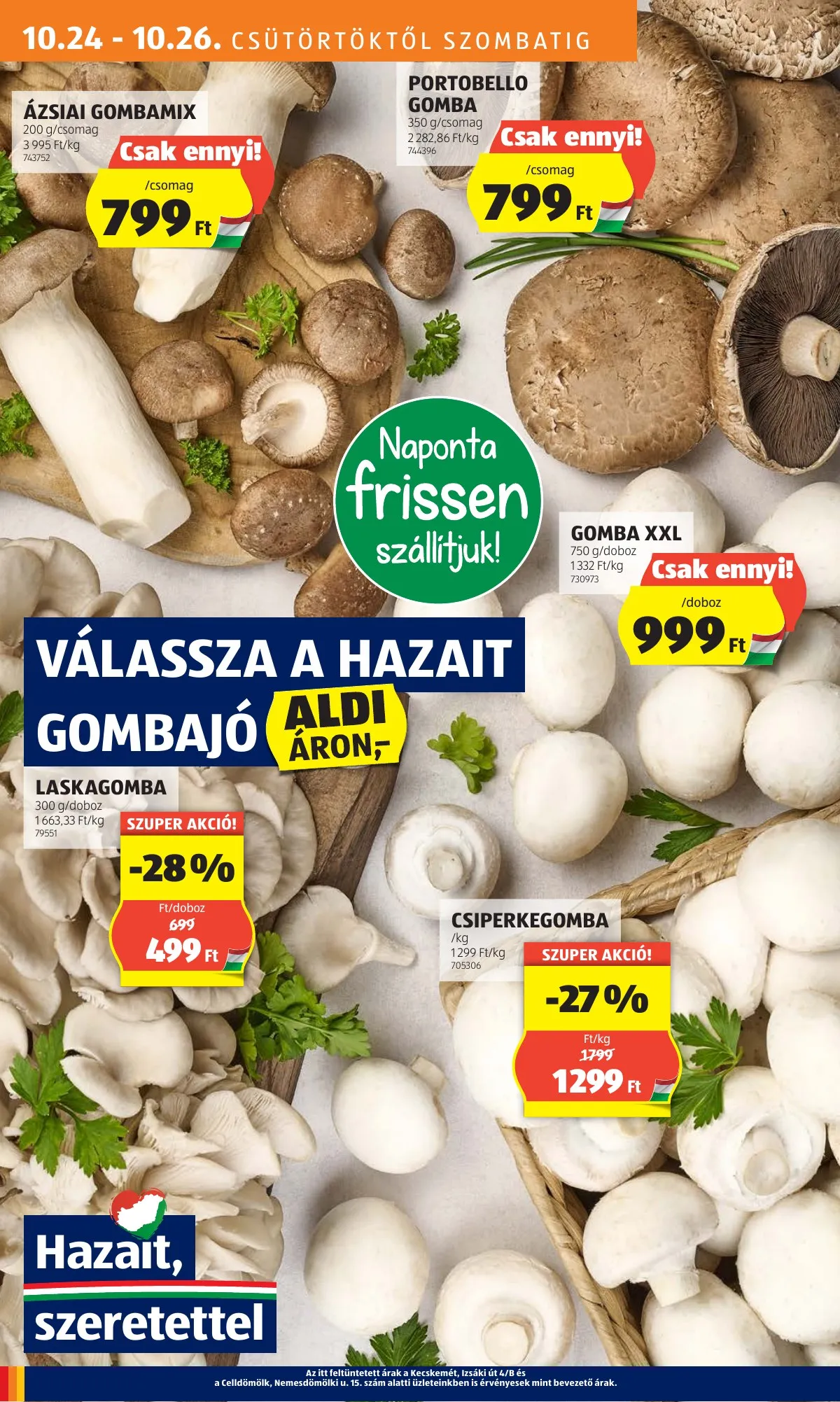 Aldi akciós újság 10.24–10.30 – 12. oldal