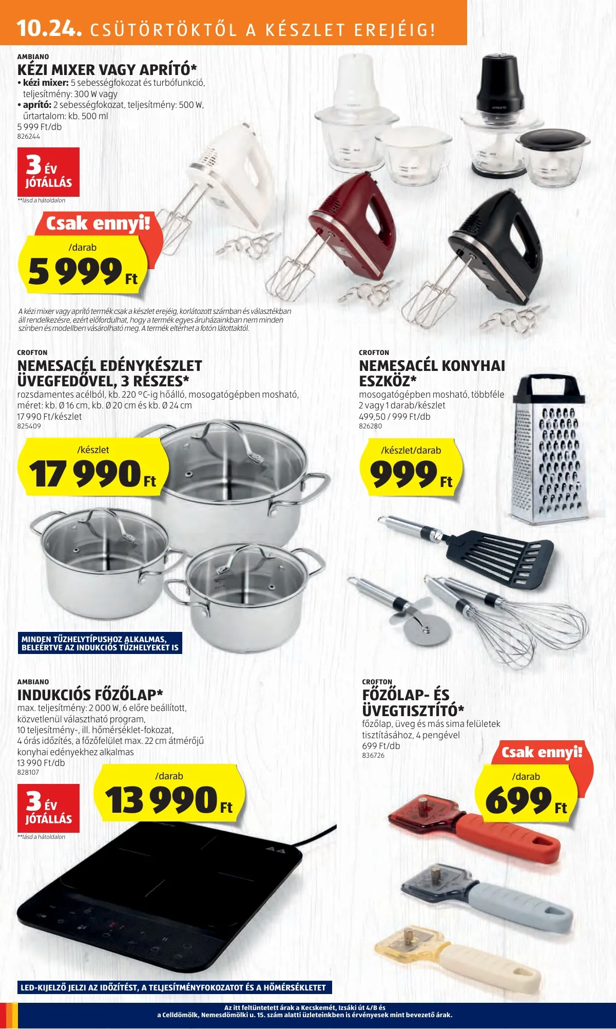 Aldi akciós újság 10.24–10.30 – 24. oldal