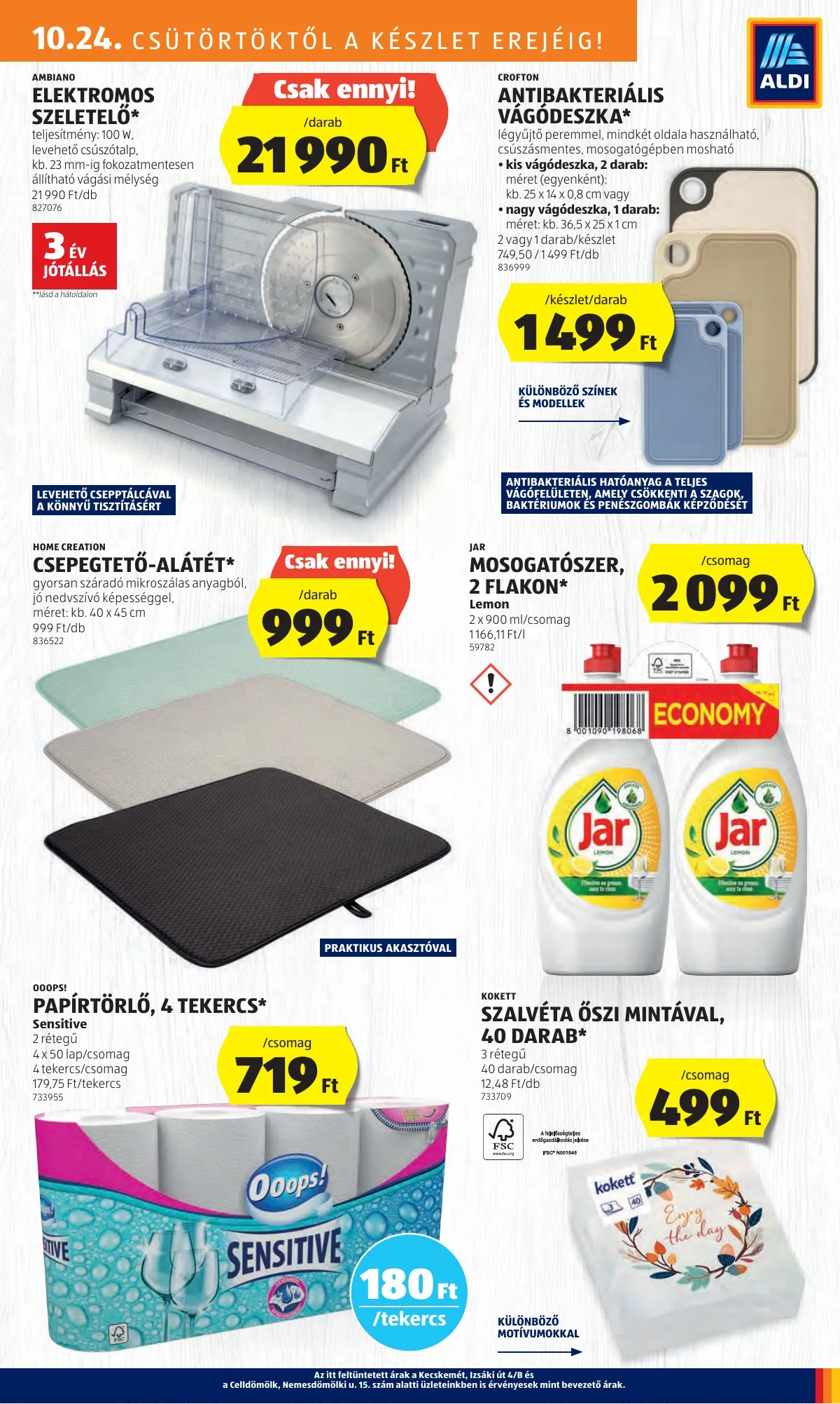 Aldi akciós újság 10.24–10.30 – 25. oldal