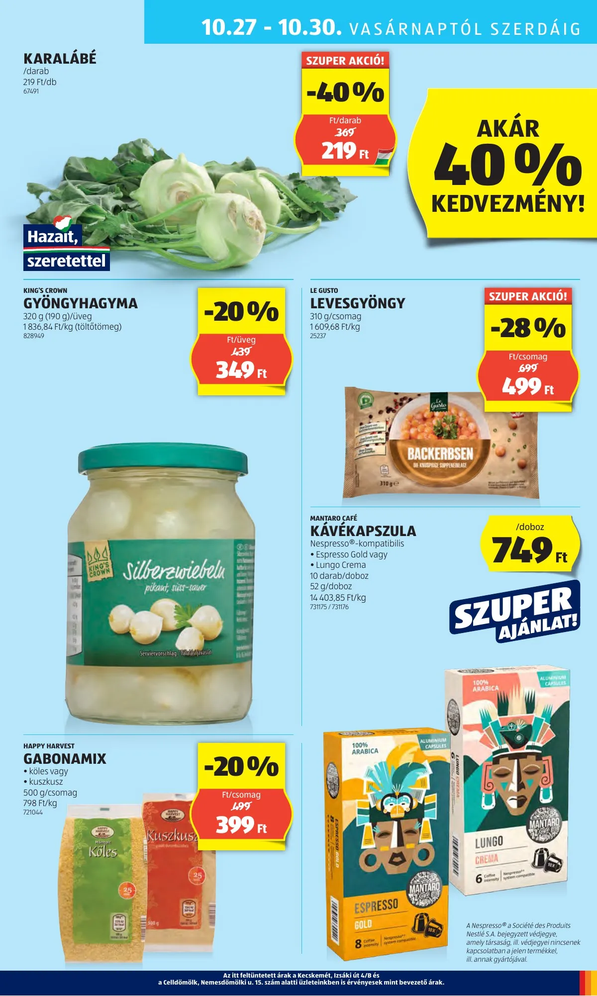 Aldi akciós újság 10.24–10.30 – 37. oldal