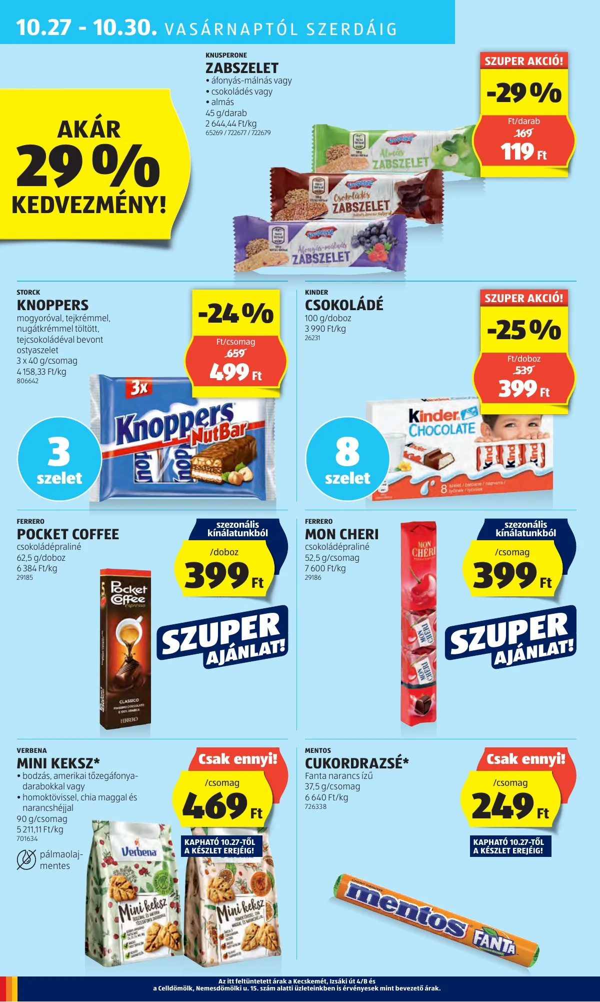 Aldi akciós újság 10.24–10.30 – 38. oldal