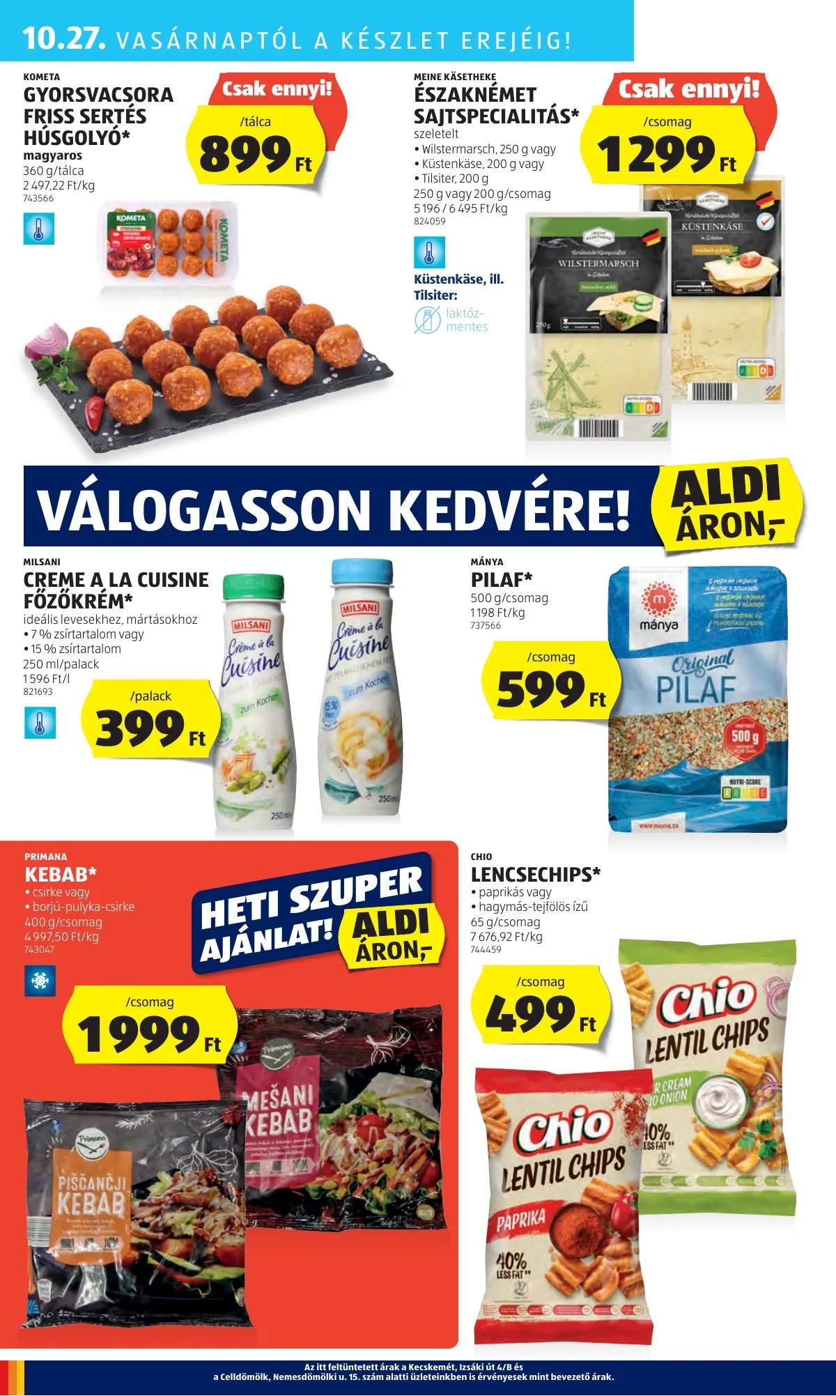 Aldi akciós újság 10.24–10.30 – 40. oldal