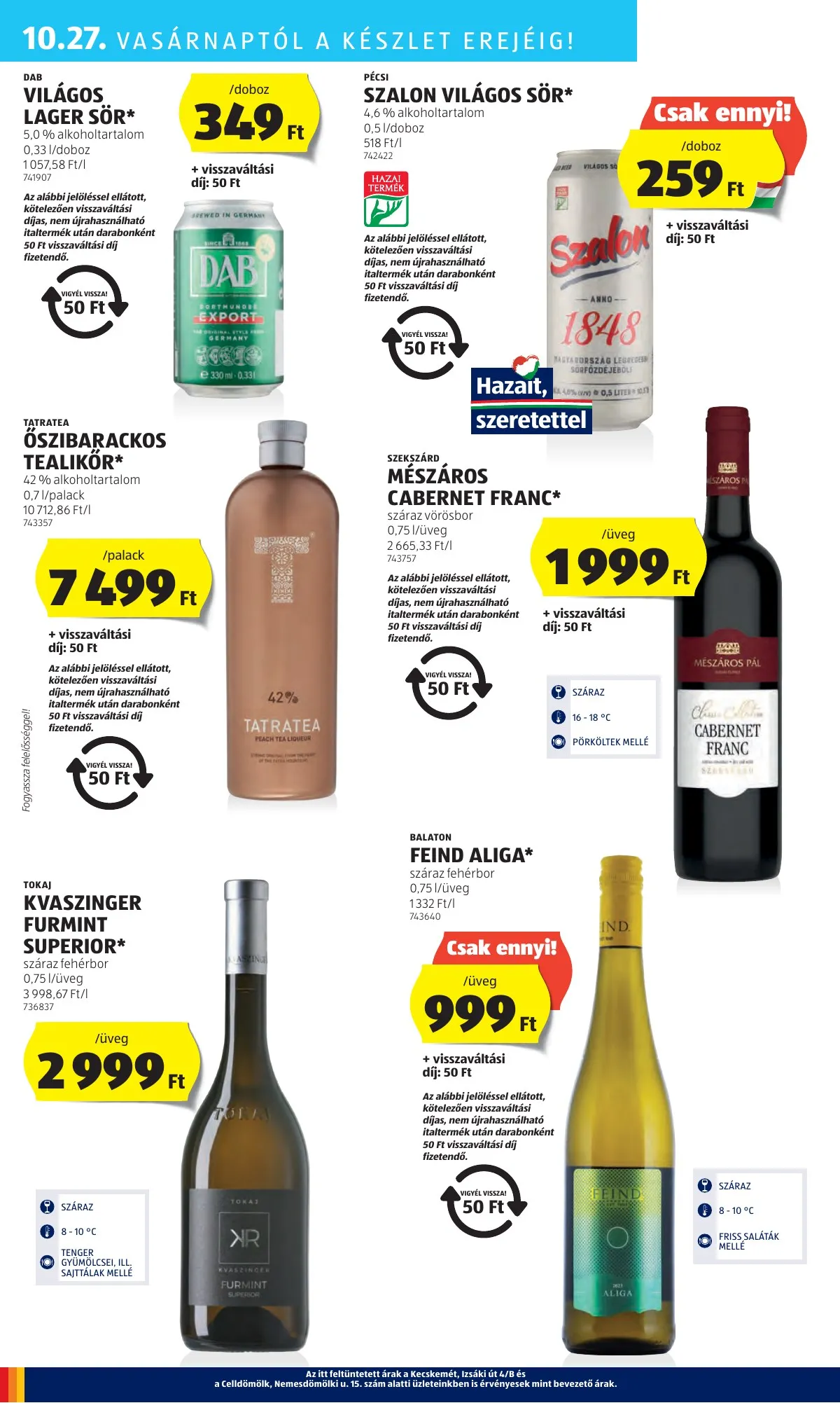 Aldi akciós újság 10.24–10.30 – 42. oldal