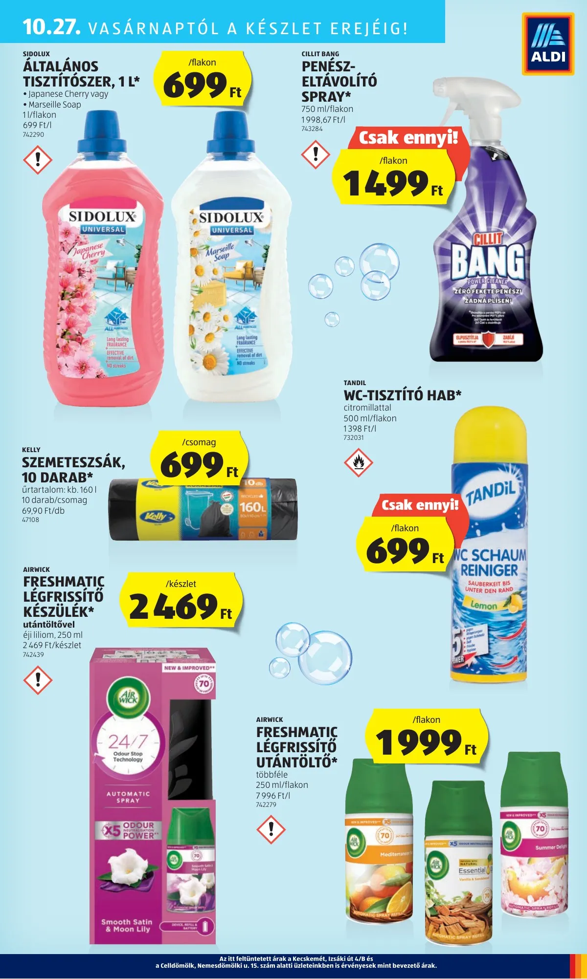 Aldi akciós újság 10.24–10.30 – 57. oldal