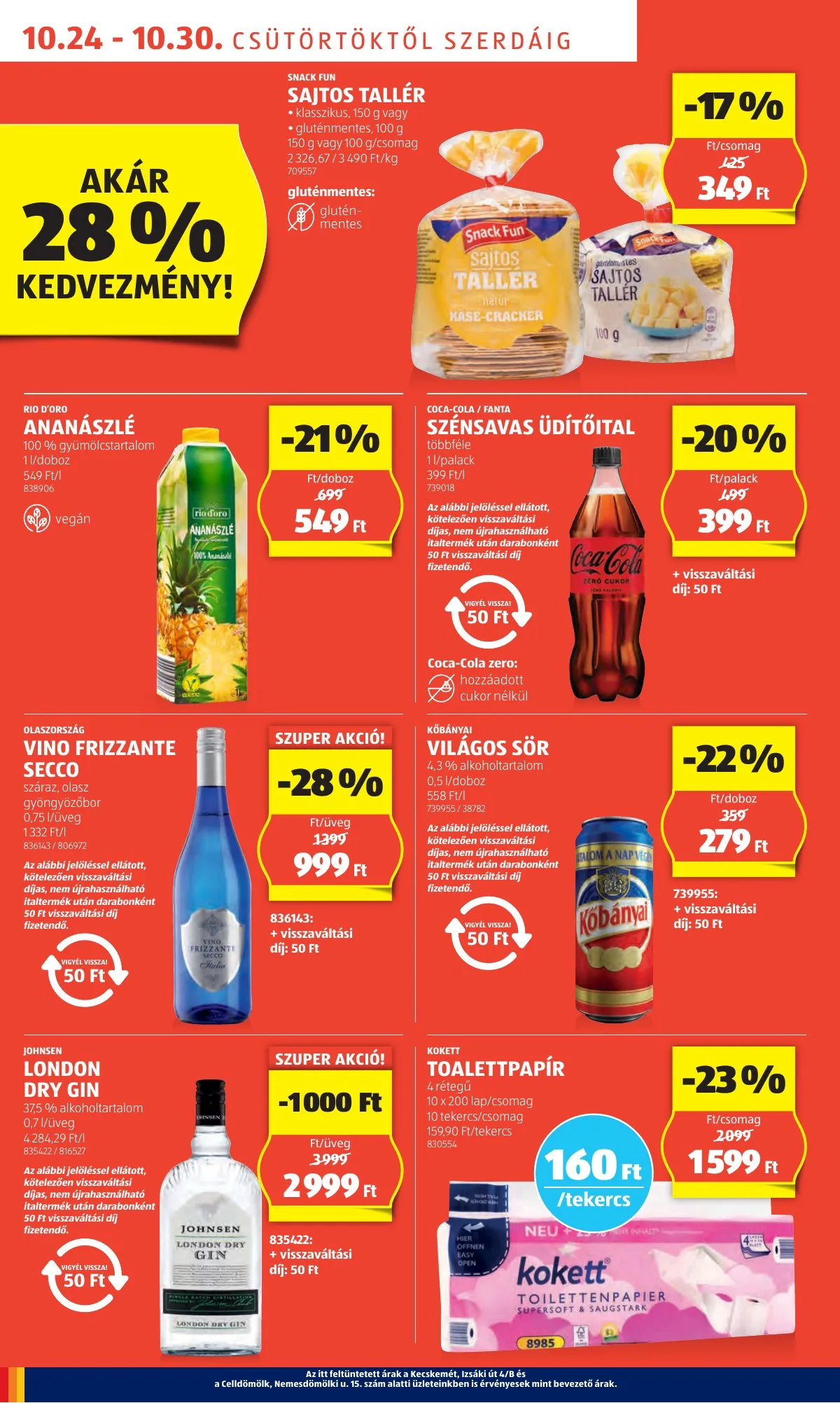 Aldi akciós újság 10.24–10.30 – 6. oldal
