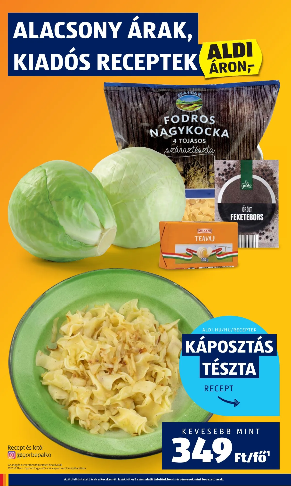 Aldi akciós újság 10.31–11.06 – 14. oldal