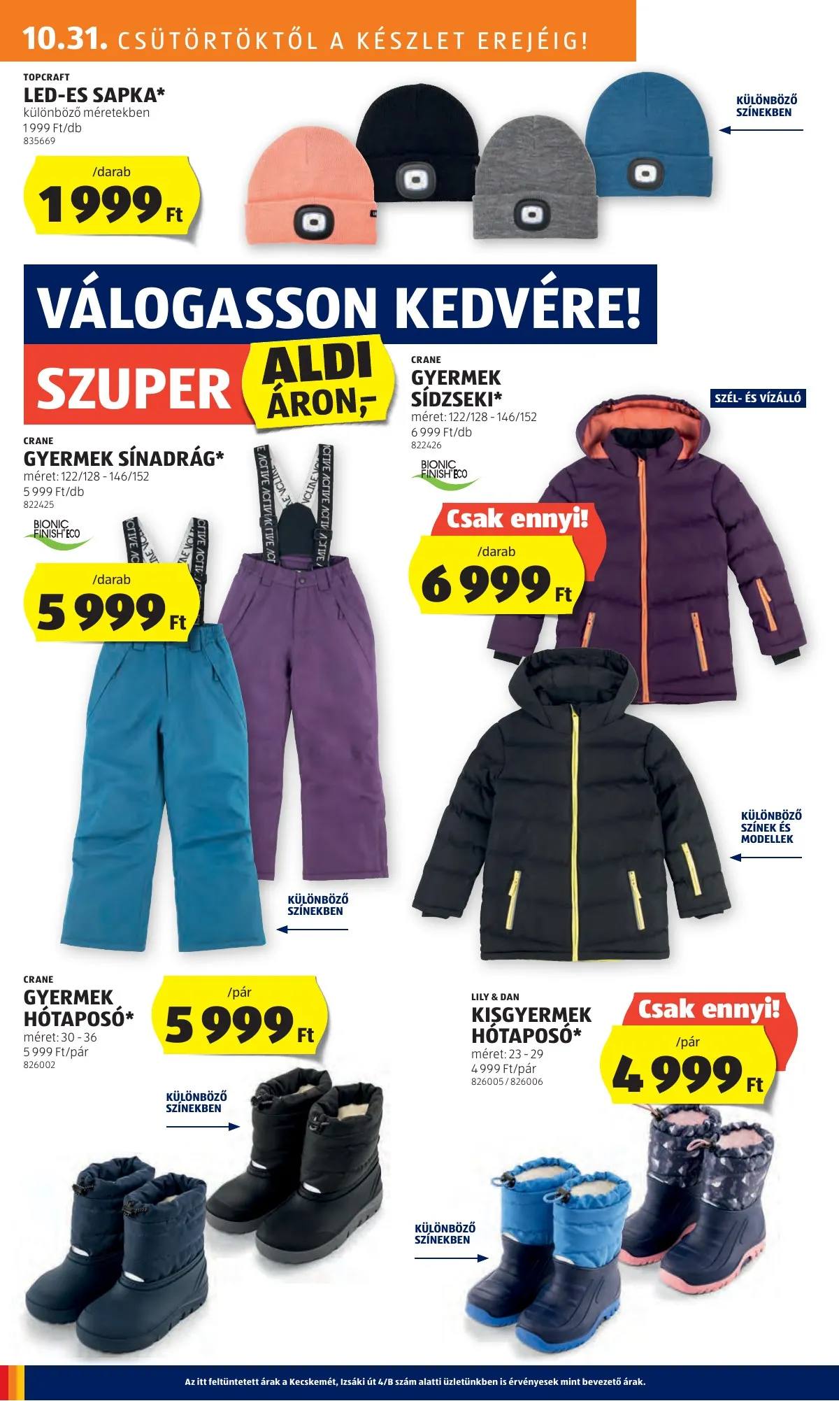 Aldi akciós újság 10.31–11.06 – 20. oldal