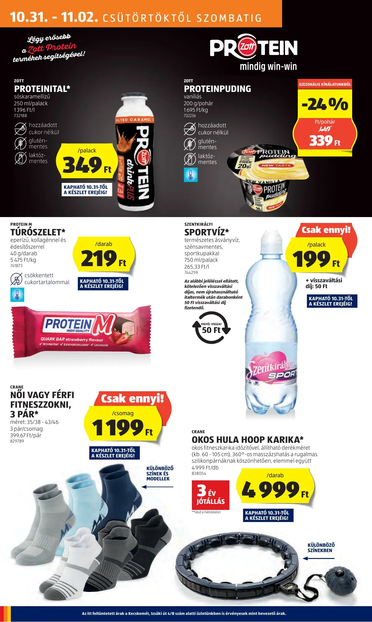 Aldi akciós újság 10.31–11.06 – 22. oldal
