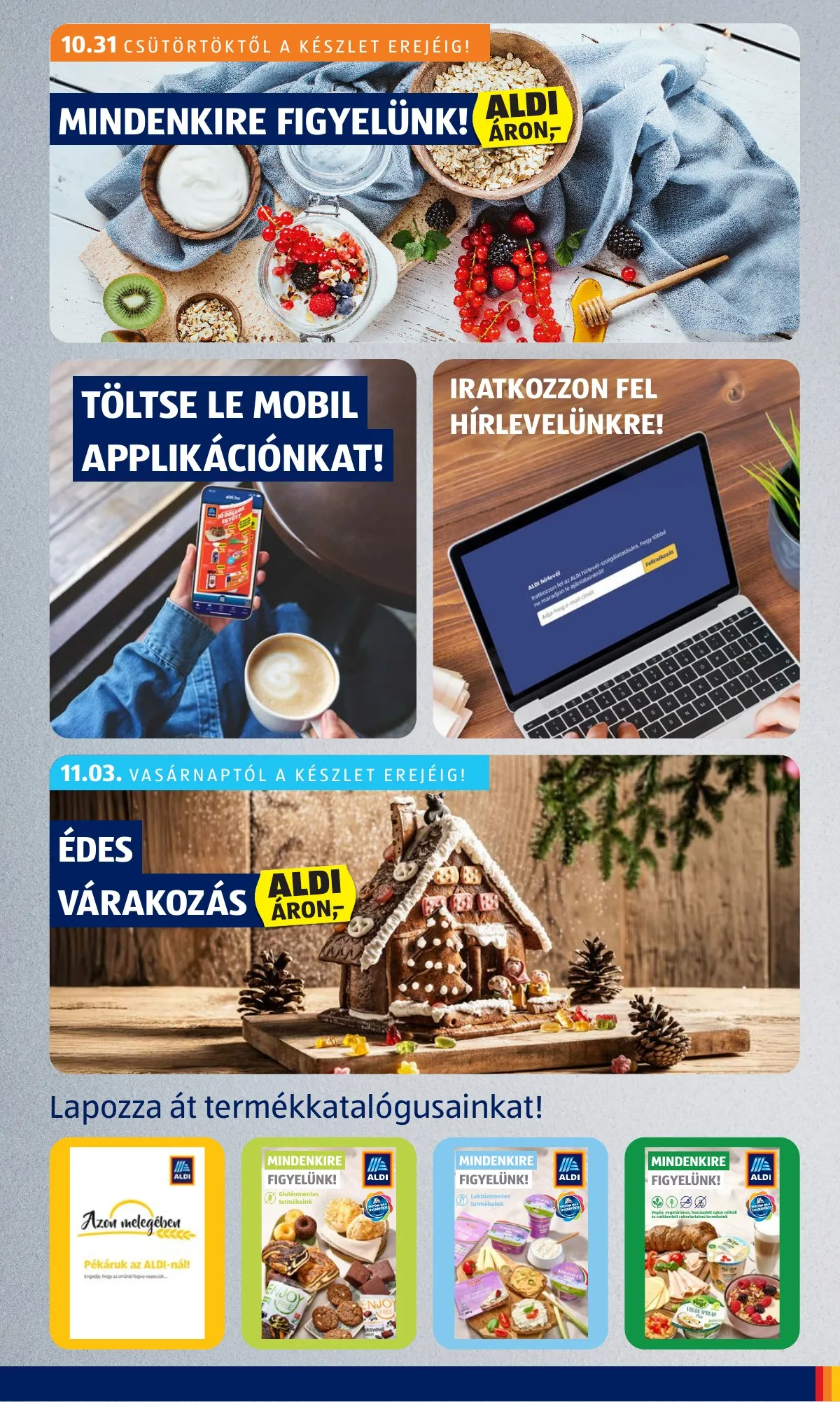 Aldi akciós újság 10.31–11.06 – 3. oldal