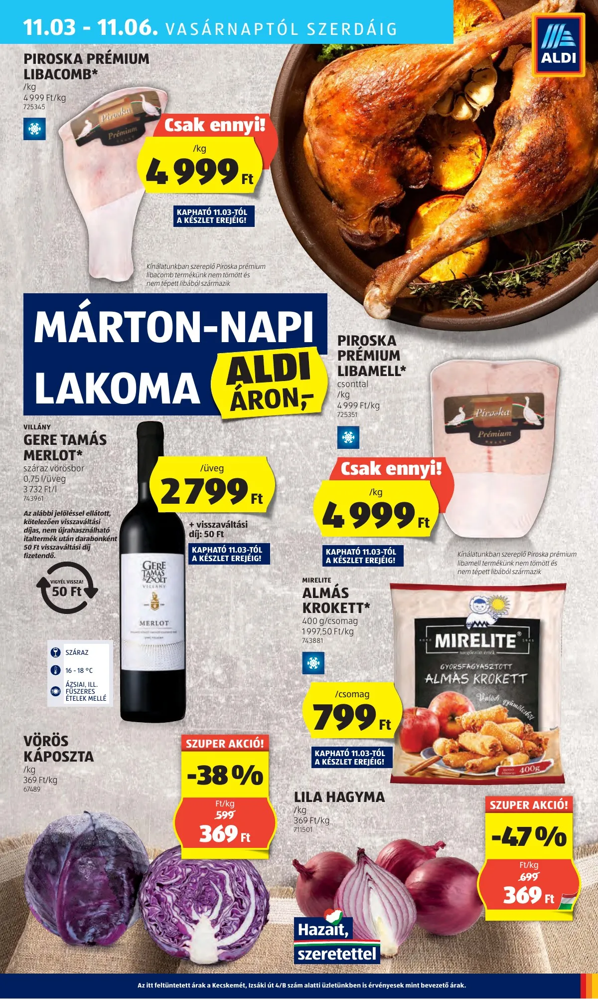 Aldi akciós újság 10.31–11.06 – 35. oldal