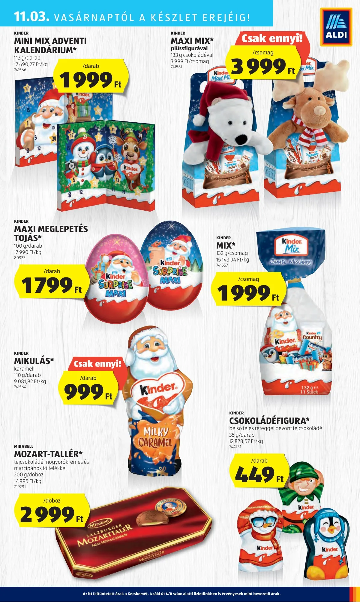 Aldi akciós újság 10.31–11.06 – 41. oldal