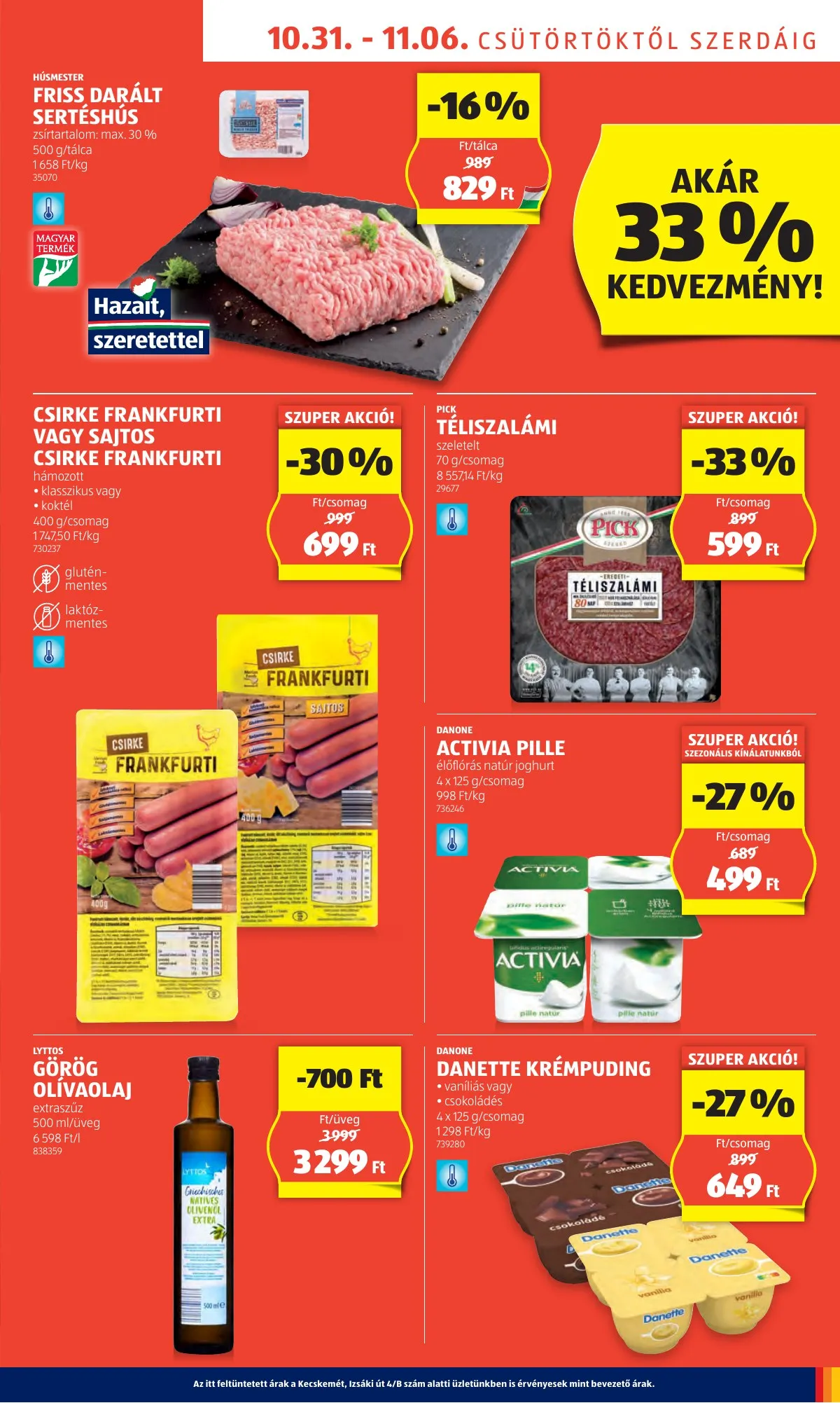 Aldi akciós újság 10.31–11.06 – 5. oldal