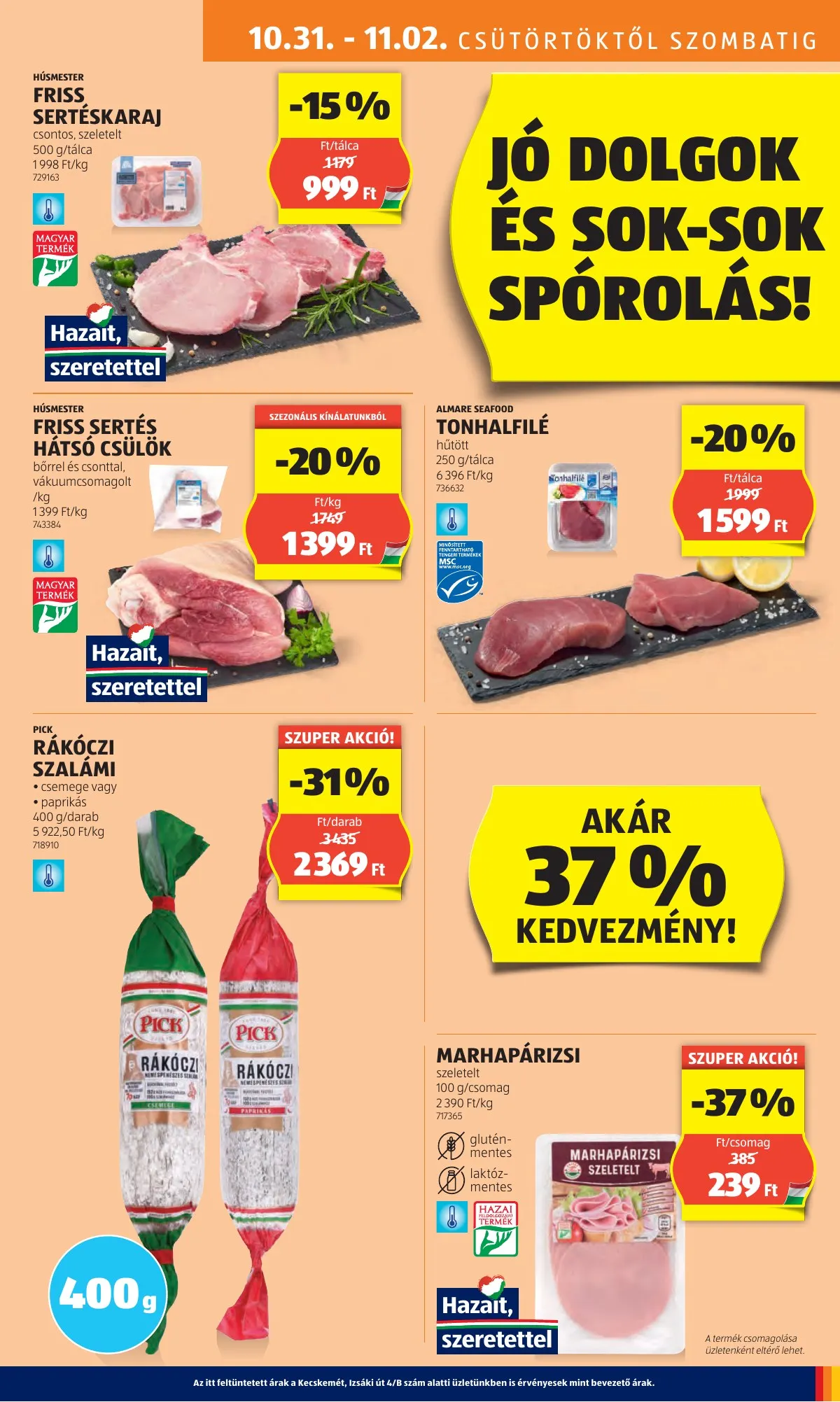 Aldi akciós újság 10.31–11.06 – 7. oldal